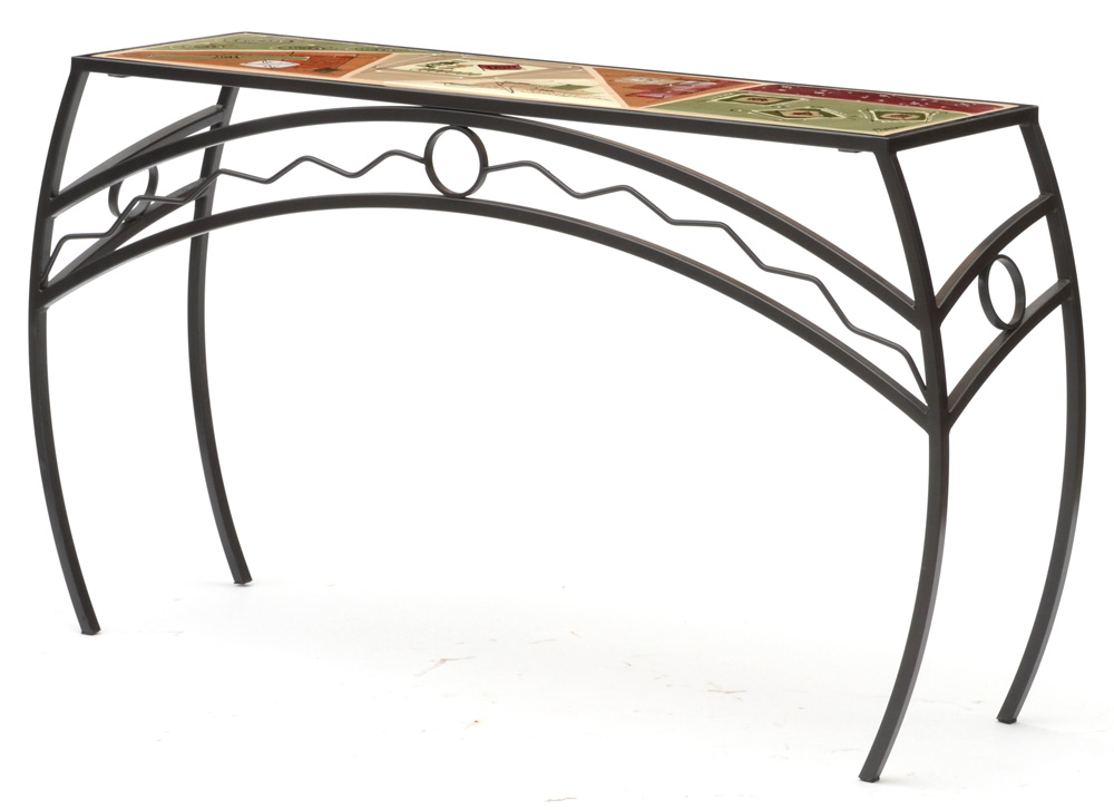 Staropoli Tile Top Console Table