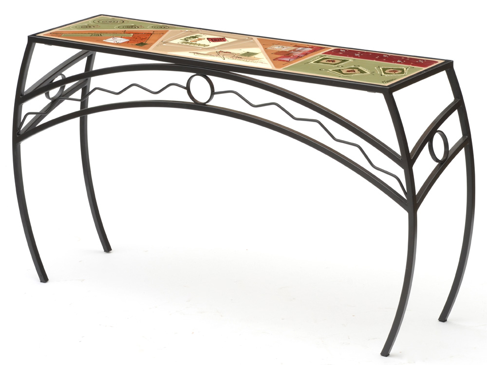 Staropoli Tile Top Console Table