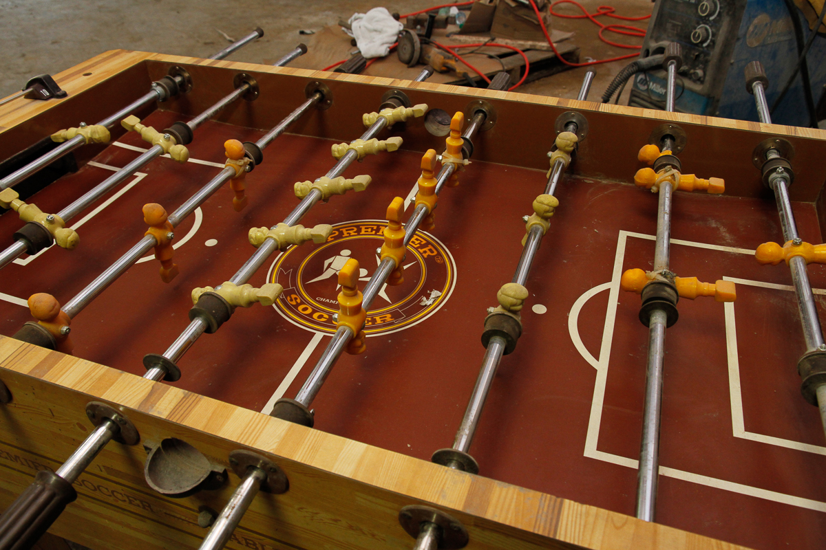 Premier Soccer "Table of Champions" Foosball Table