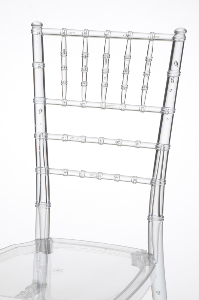 Clear Acrylic Chiavari Style Side Chair
