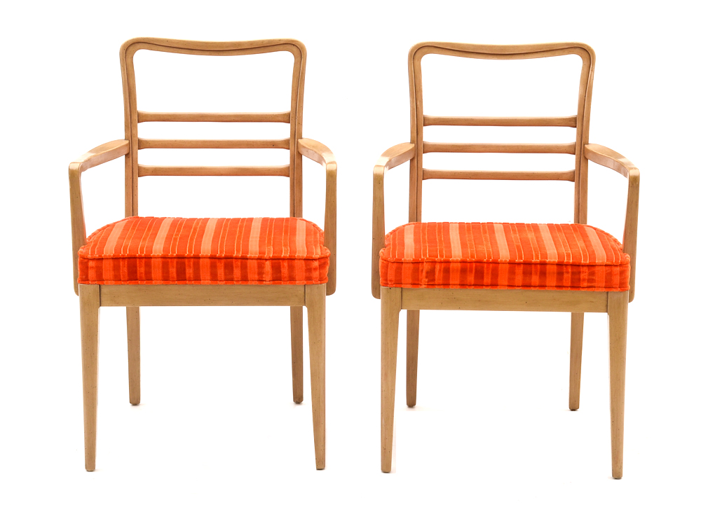 Mid Century Ladder Back Dining Chairs