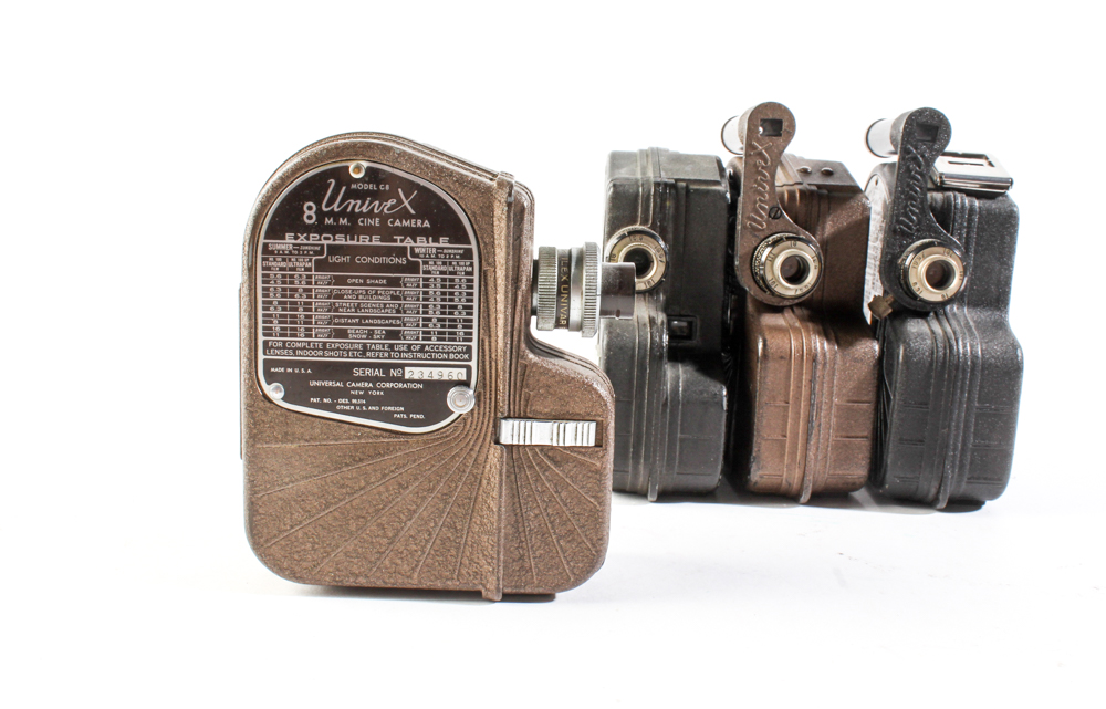 Univex 8mm Movie Camera Collection