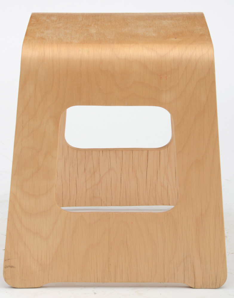 Modern Style Laminated Wood Stool
