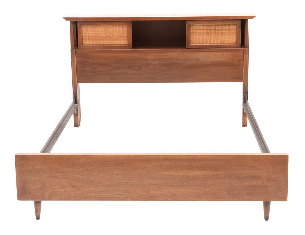 Mid Century Modern Queen Bed Frame