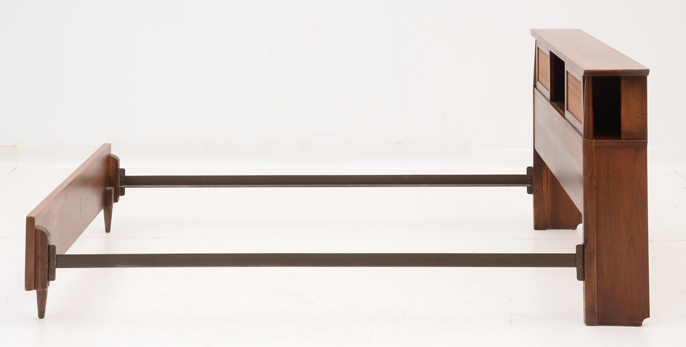 Mid Century Modern Queen Bed Frame