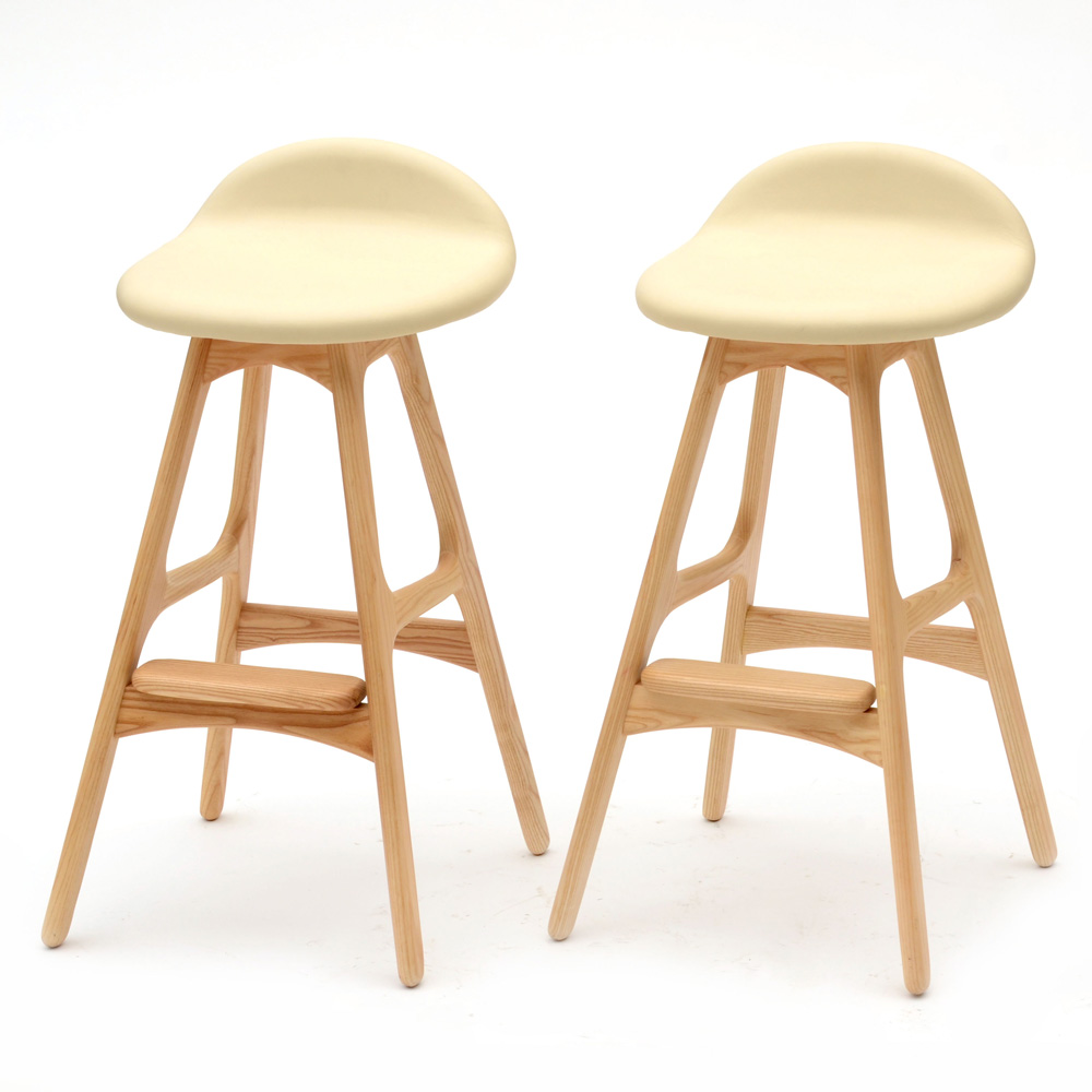 Pair of Aeon Furniture Torbin Counter Stools