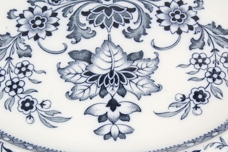 Wedgwood "Van Hoorne" and "Mandarin" Platters