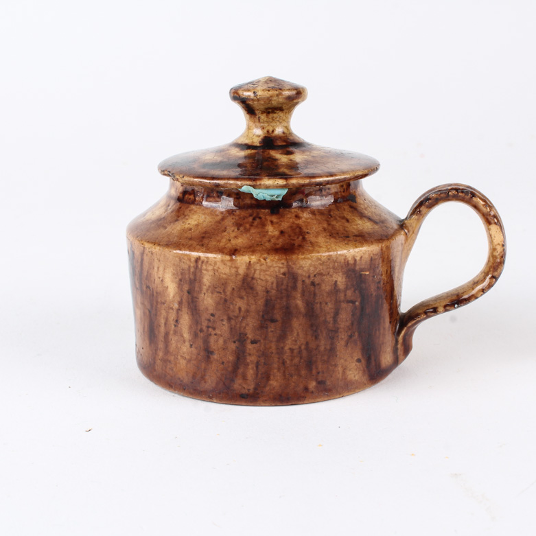 Early 18th Century Whieldon Staffordshire Mustard Pot
