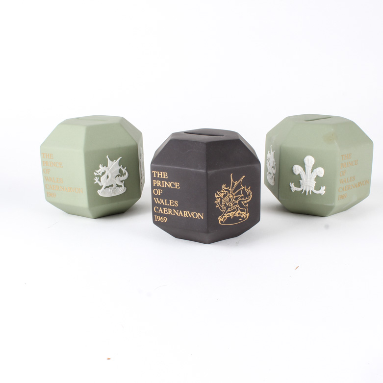 Wedgwood Miniature Coin Banks