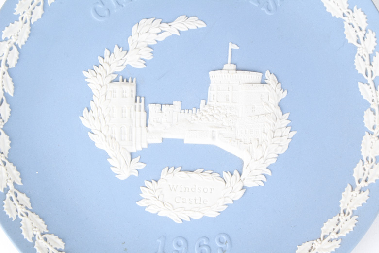 Wedgwood Jasperware Commemorative Plates Including "Sporting Scenes"