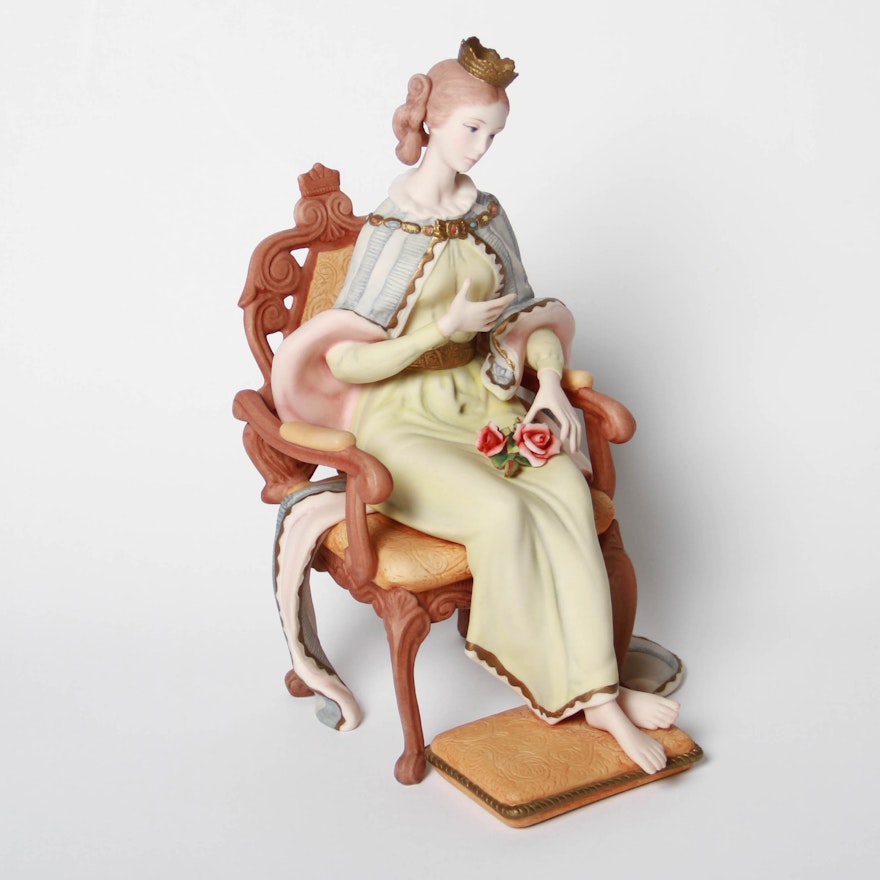 Laszlo Ispanky Limited Edition "Queen of Spring" Porcelain Figurine