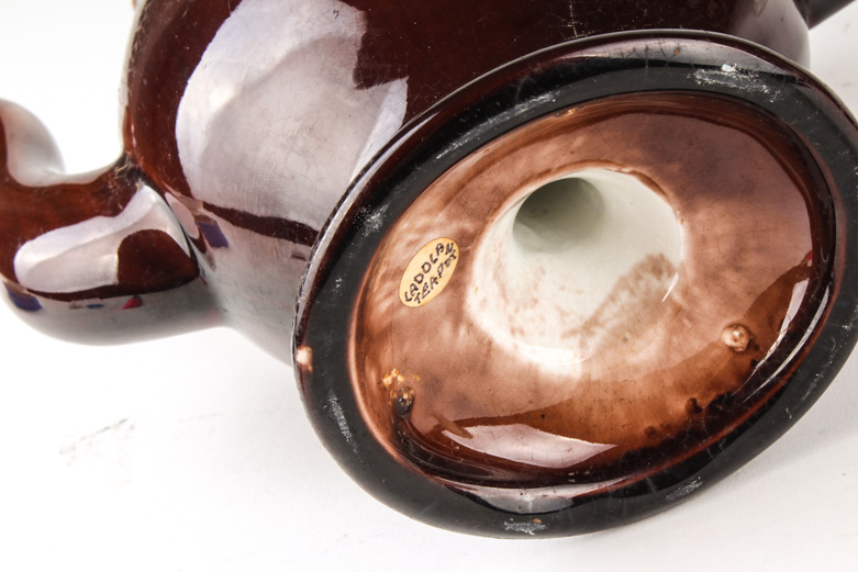 Collection of Cadogan "Puzzle" Ceramic Teapots