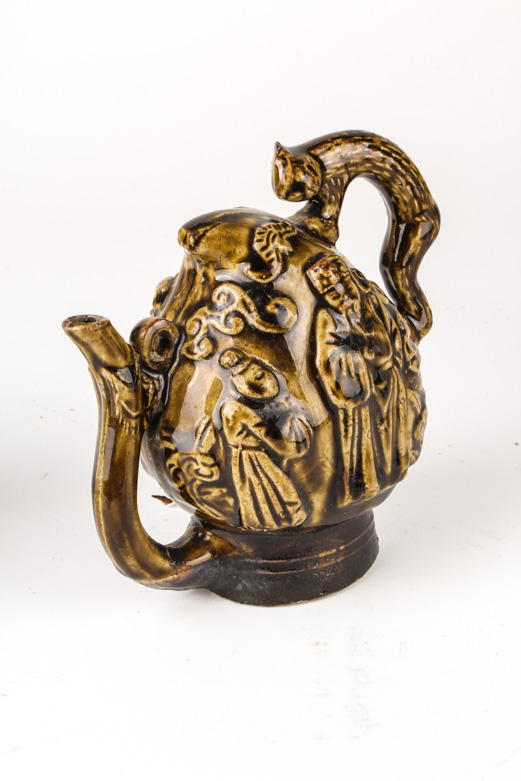 Collection of Cadogan "Puzzle" Ceramic Teapots