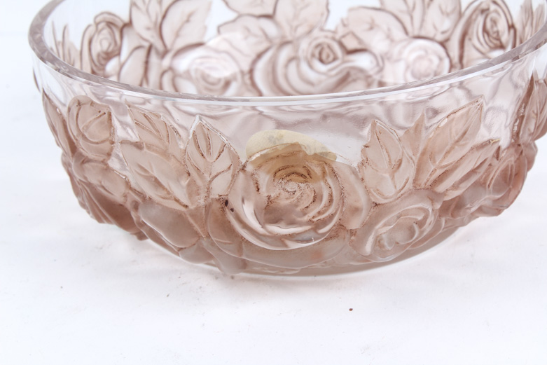 Verlys Glass Candy Bowl