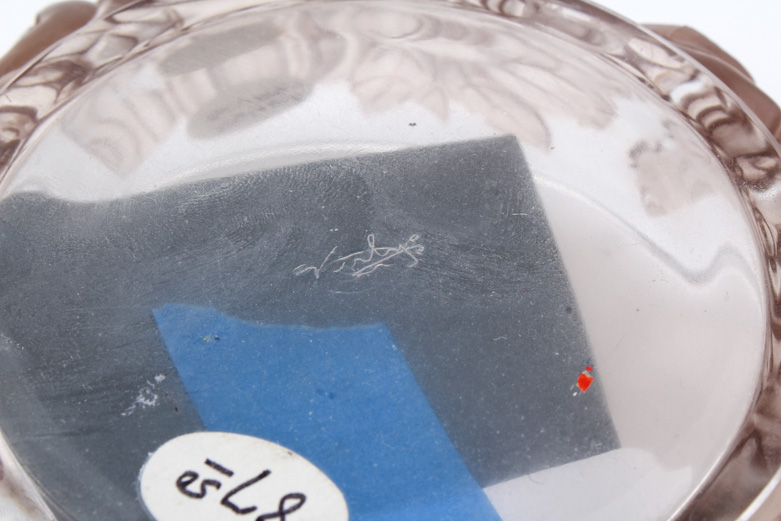 Verlys Glass Candy Bowl