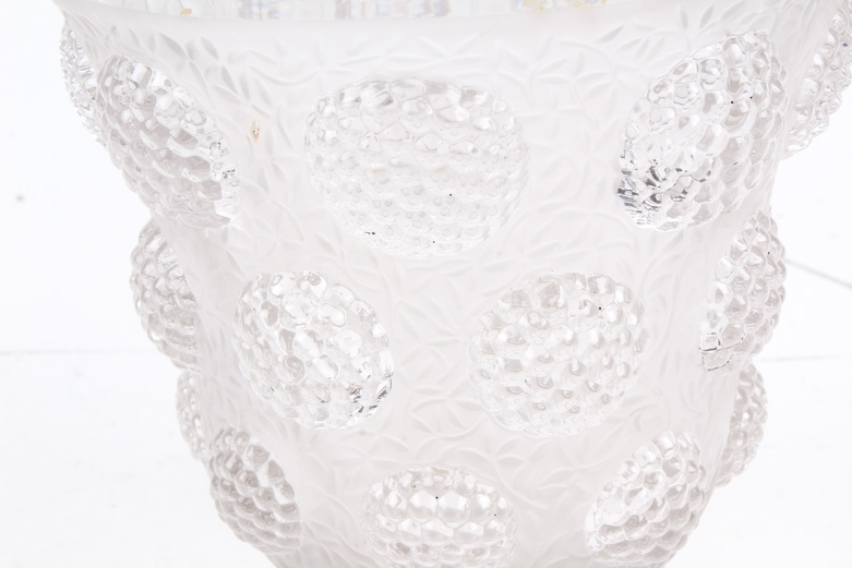 Holophane Lighting Company Verlys Art Glass Vase