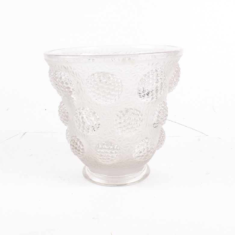 Holophane Lighting Company Verlys Art Glass Vase