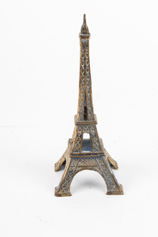 Die-Cast Eiffel Tower and Oxidized Metal Coasters