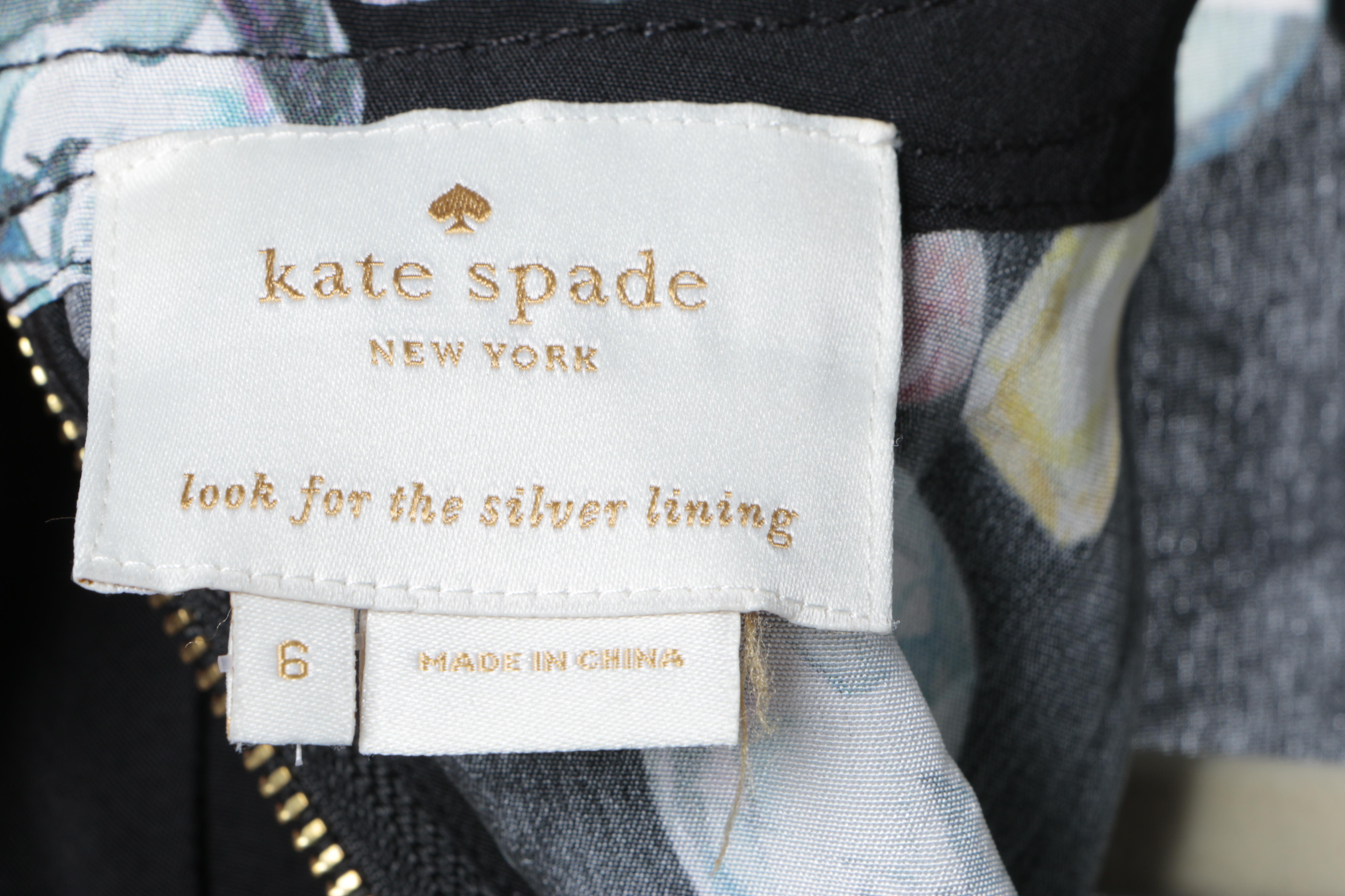 Kate Spade Silk Dress and Prada Sweater