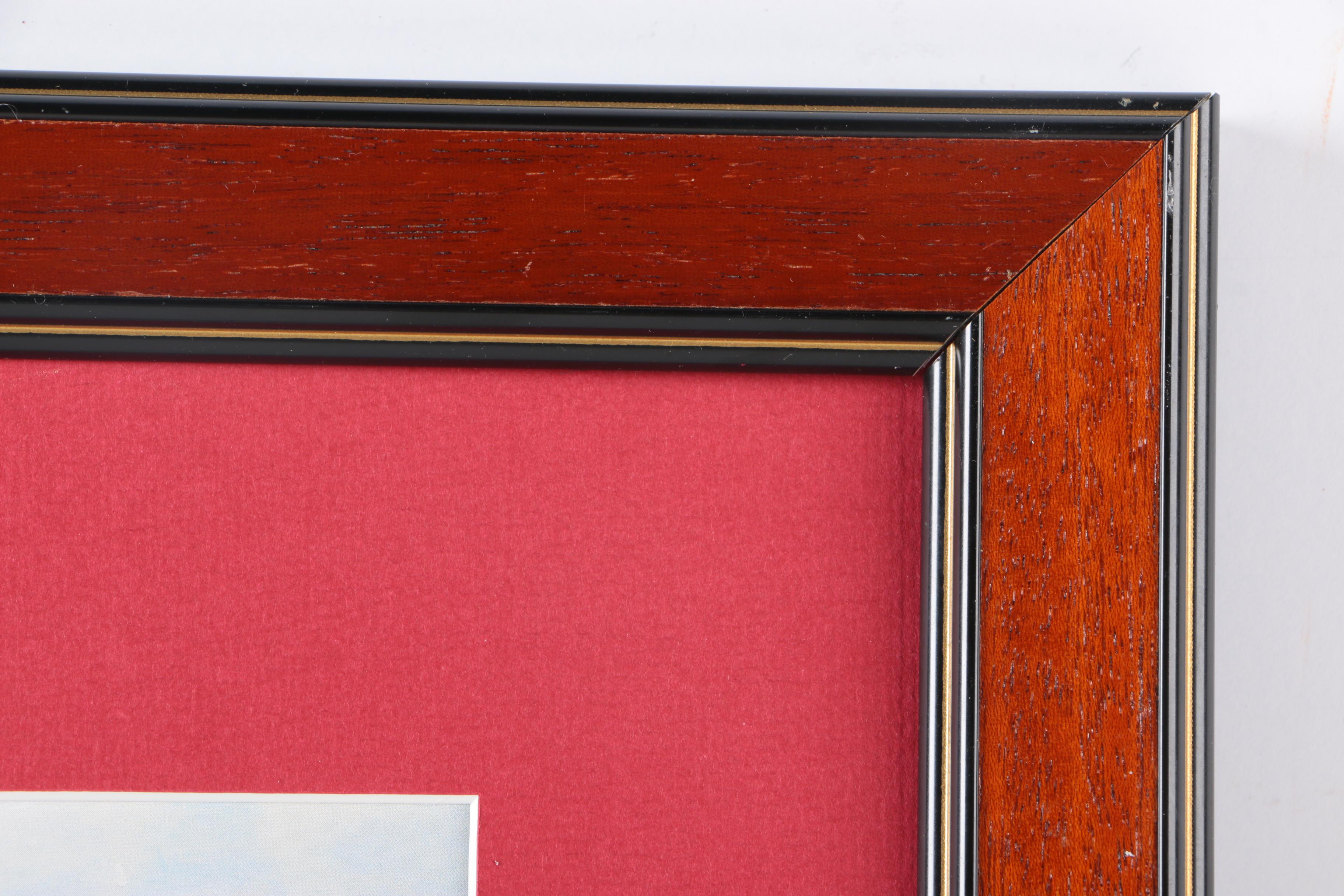 After Harley Crossley Offset Lithographs "Queen Mary", "Titanic Departure", and "Queen Elizabeth 2 Refitting at Blohm & Voss, Hamburg"