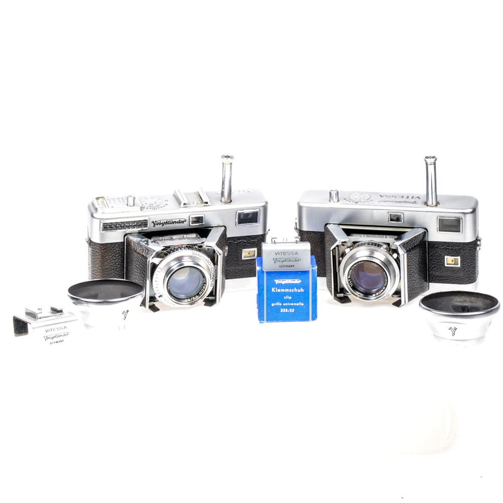 Voigtlander Vitessa 5mm Folding Range Finder Cameras