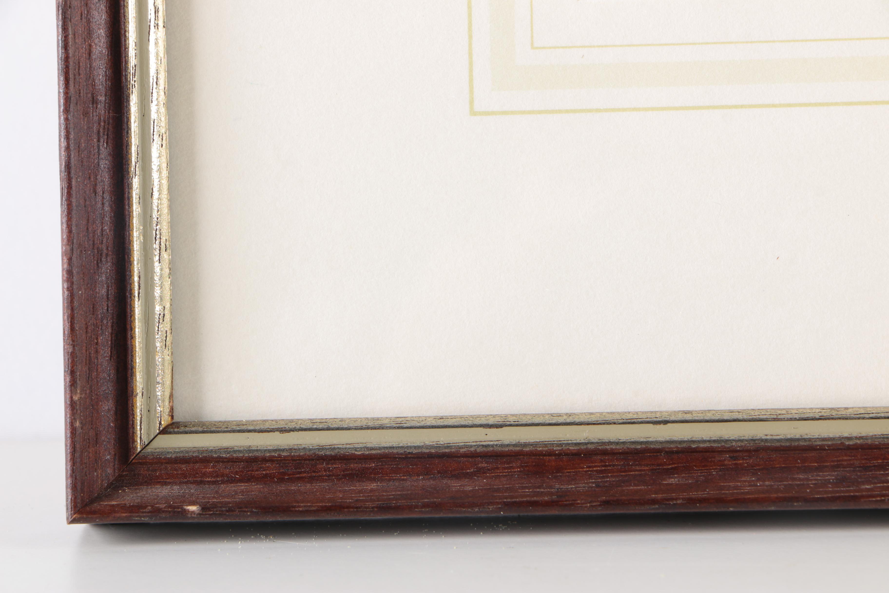 After E. L. Forrest Offset Lithograph "Langley Castle"