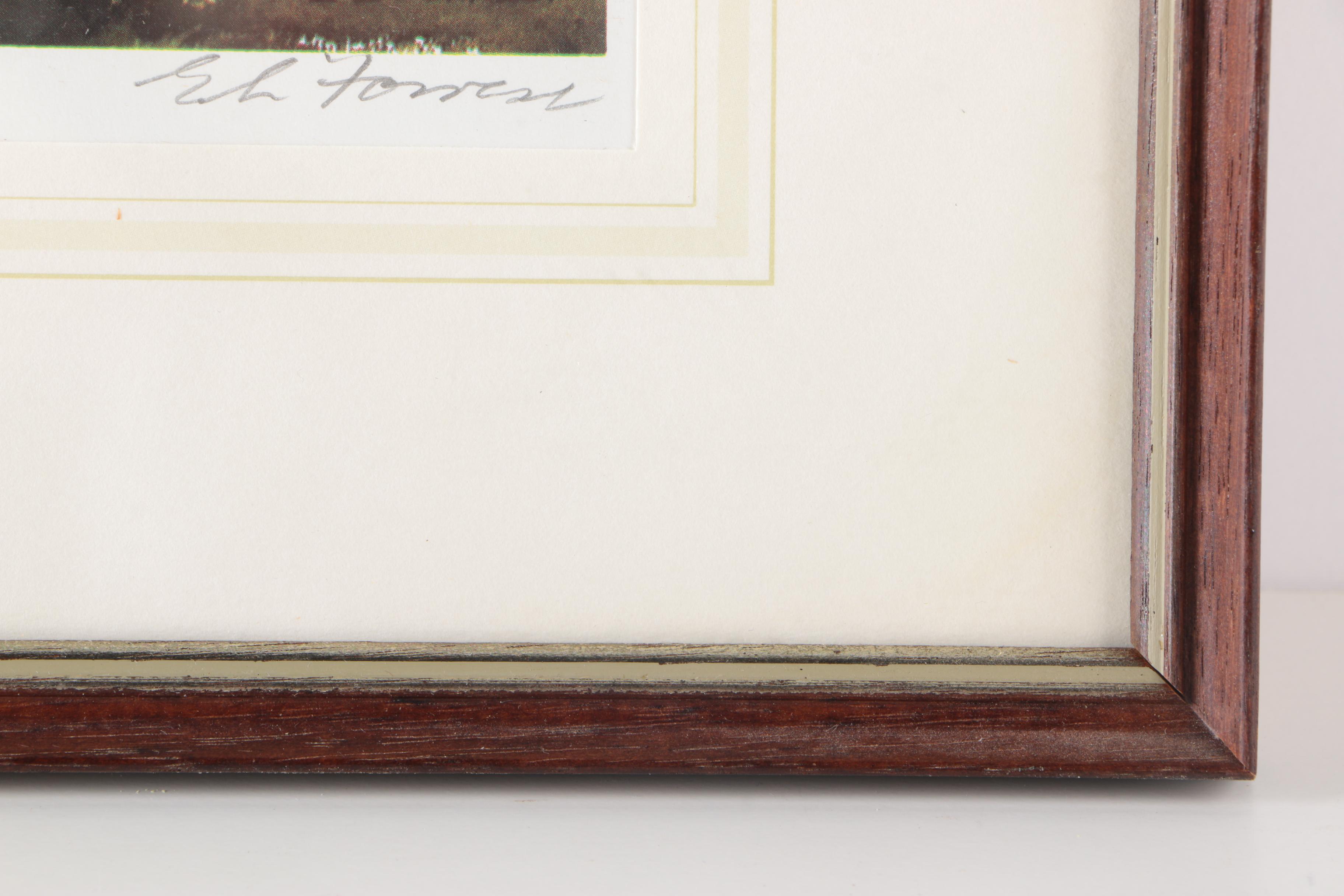 After E. L. Forrest Offset Lithograph "Langley Castle"