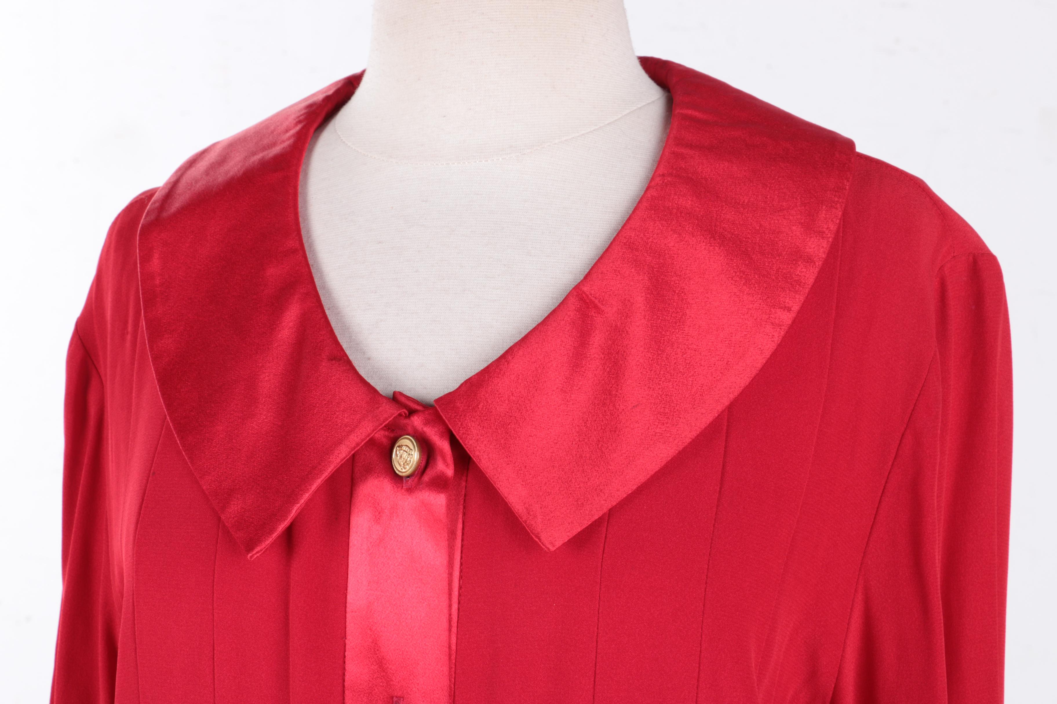 Albert Nipon Red Dress