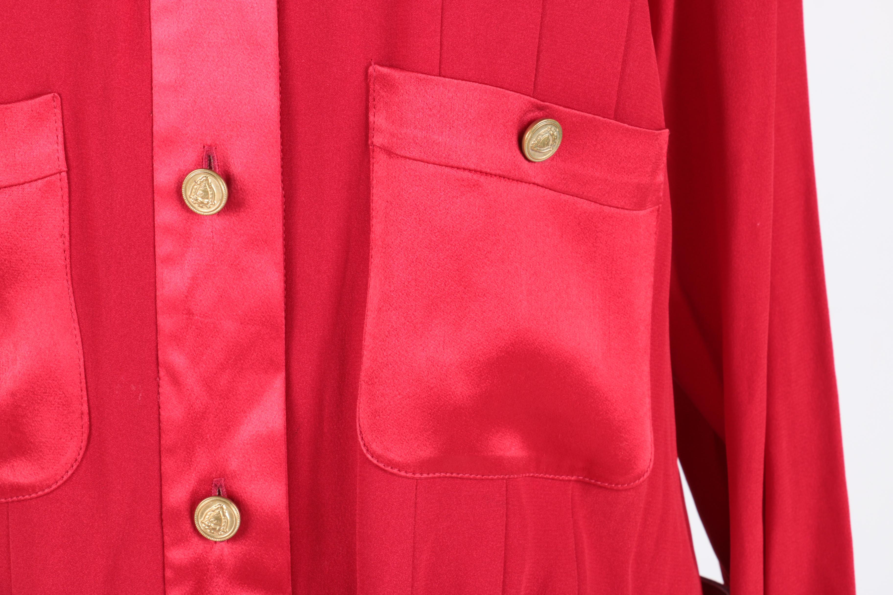 Albert Nipon Red Dress