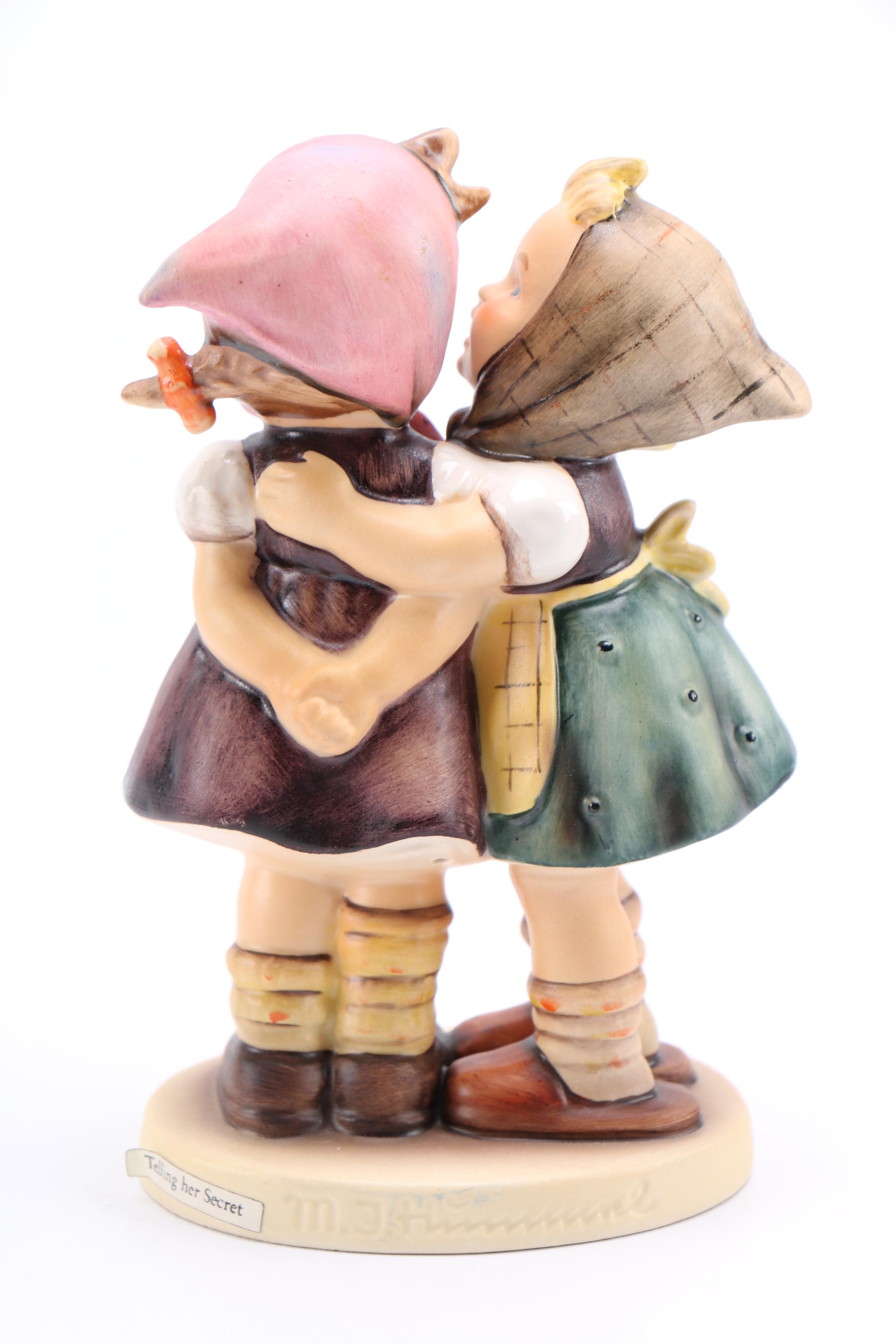 Hummel "Telling Her Secret" Figurine