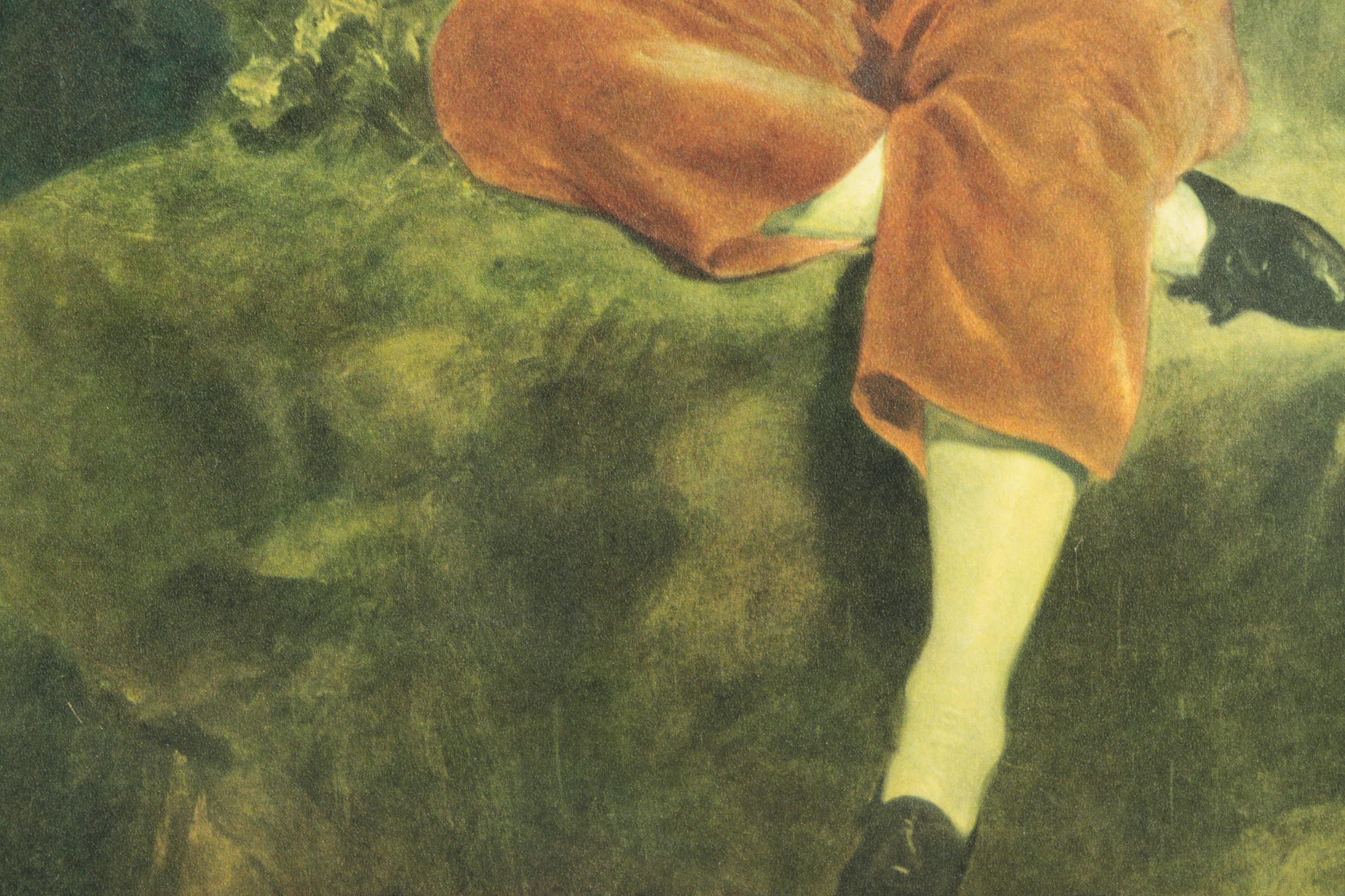 After Sir Thomas Lawrence Chromolithograph on Paper "Master Lambton"