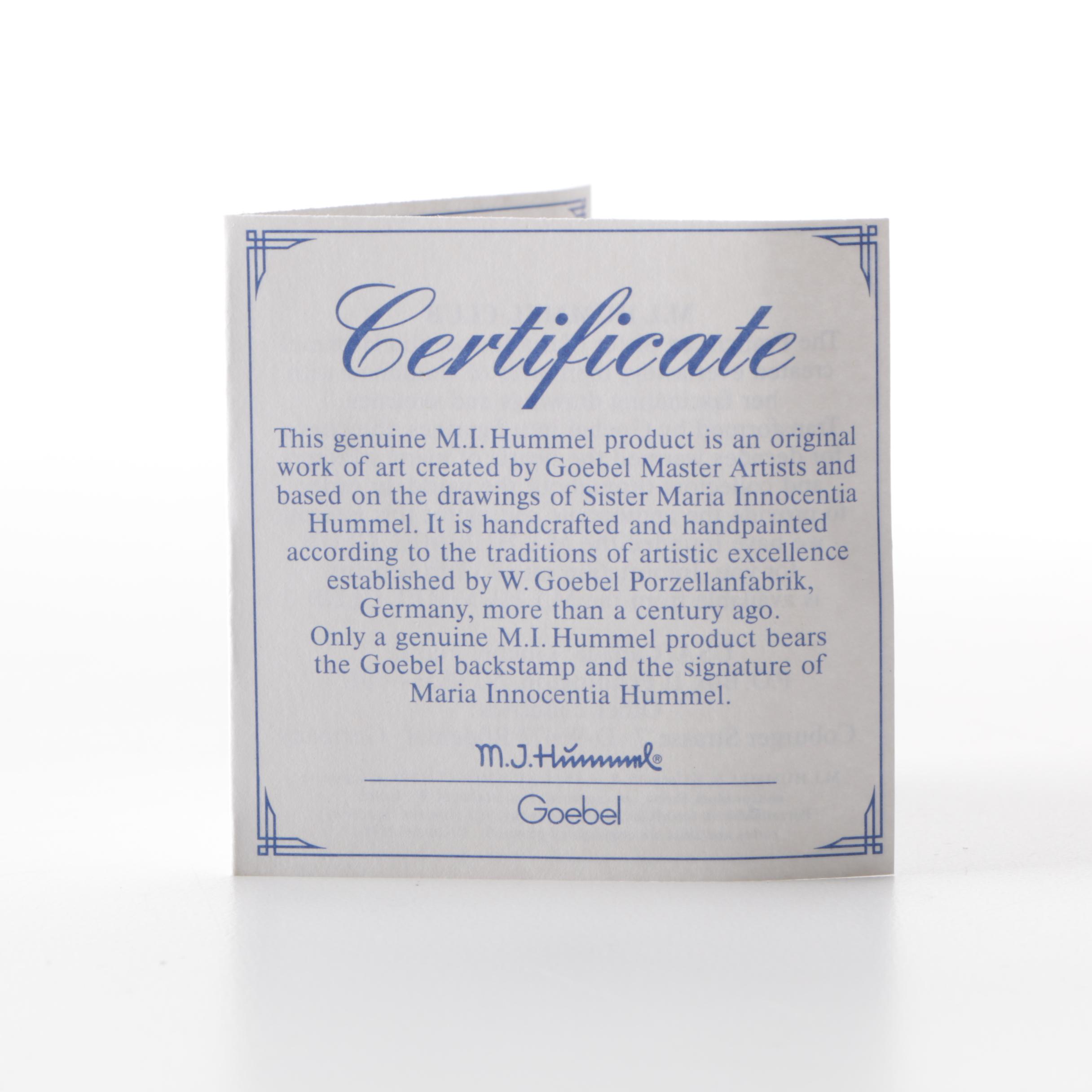 Hummel "Doll Mother" 60th Anniversary Figurine