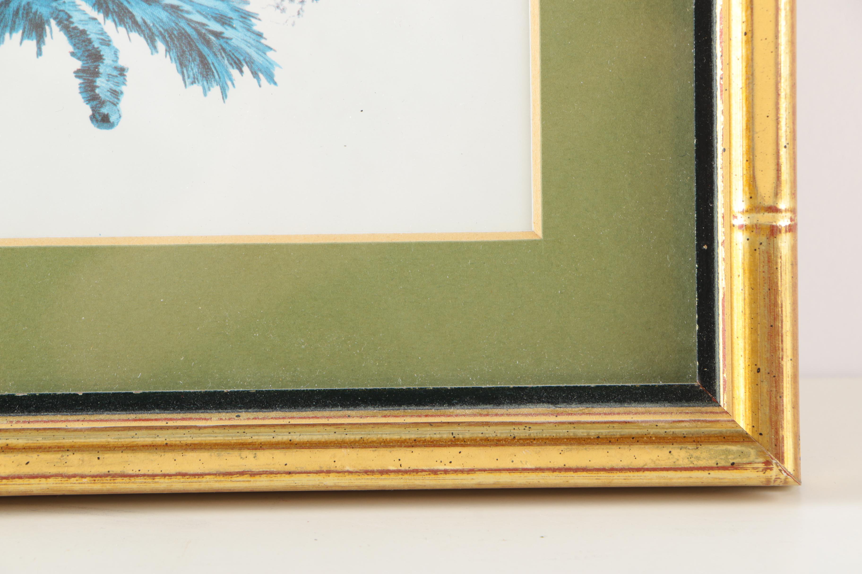 Pair of Framed Chinese Inspired Offset Lithographs