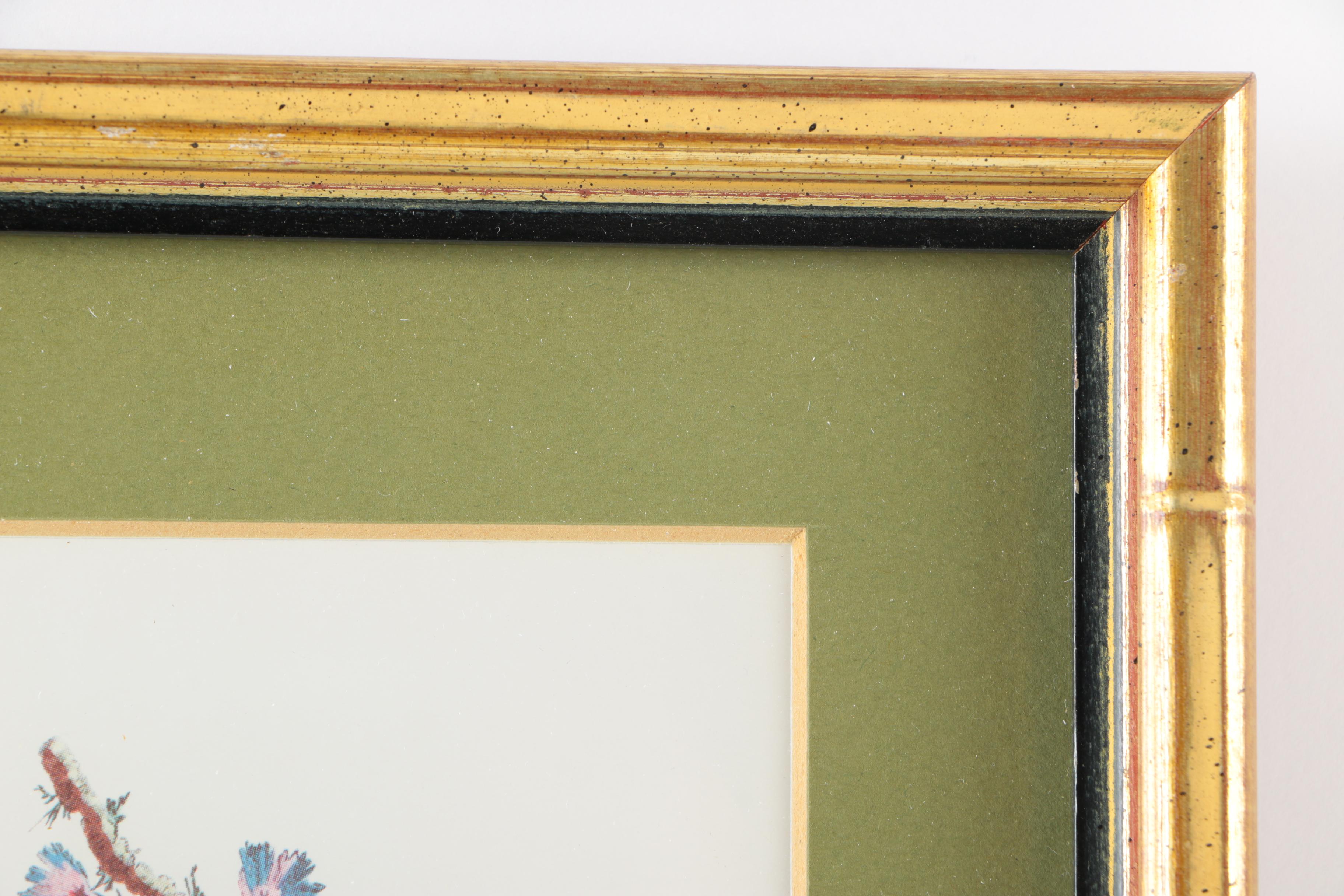 Pair of Framed Chinese Inspired Offset Lithographs