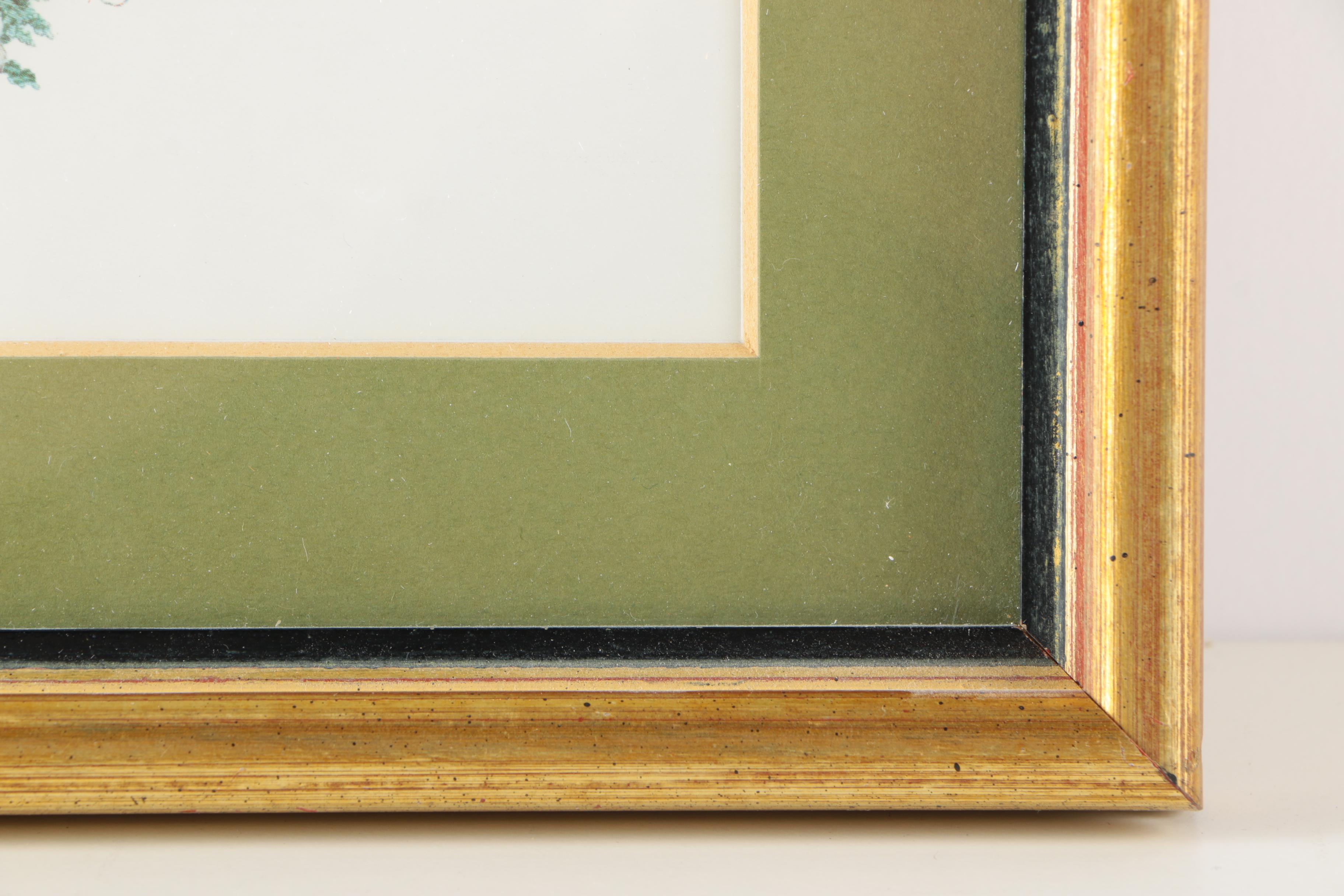 Pair of Framed Chinese Inspired Offset Lithographs