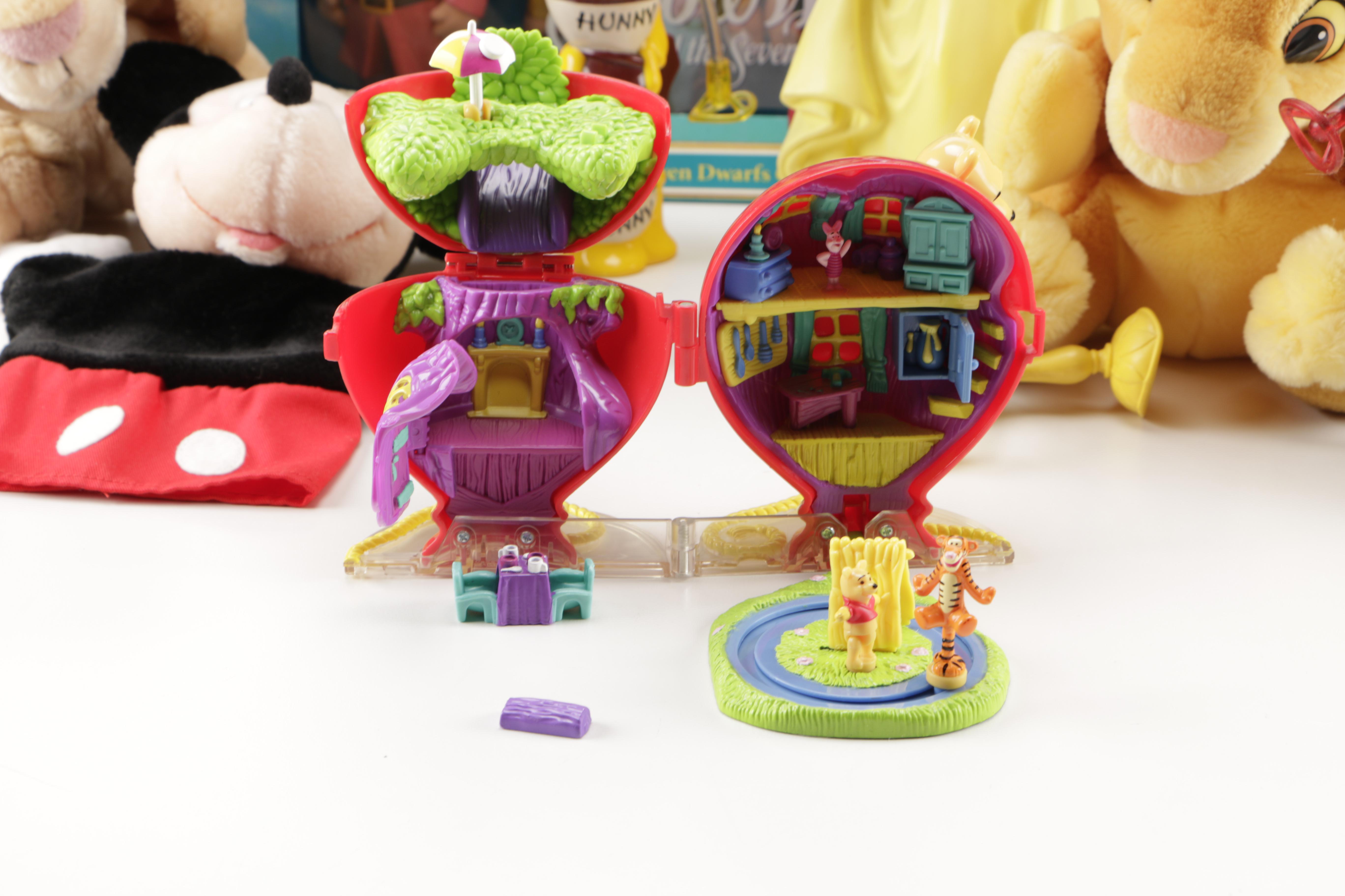 Assortment of Disney Co. Character Toys