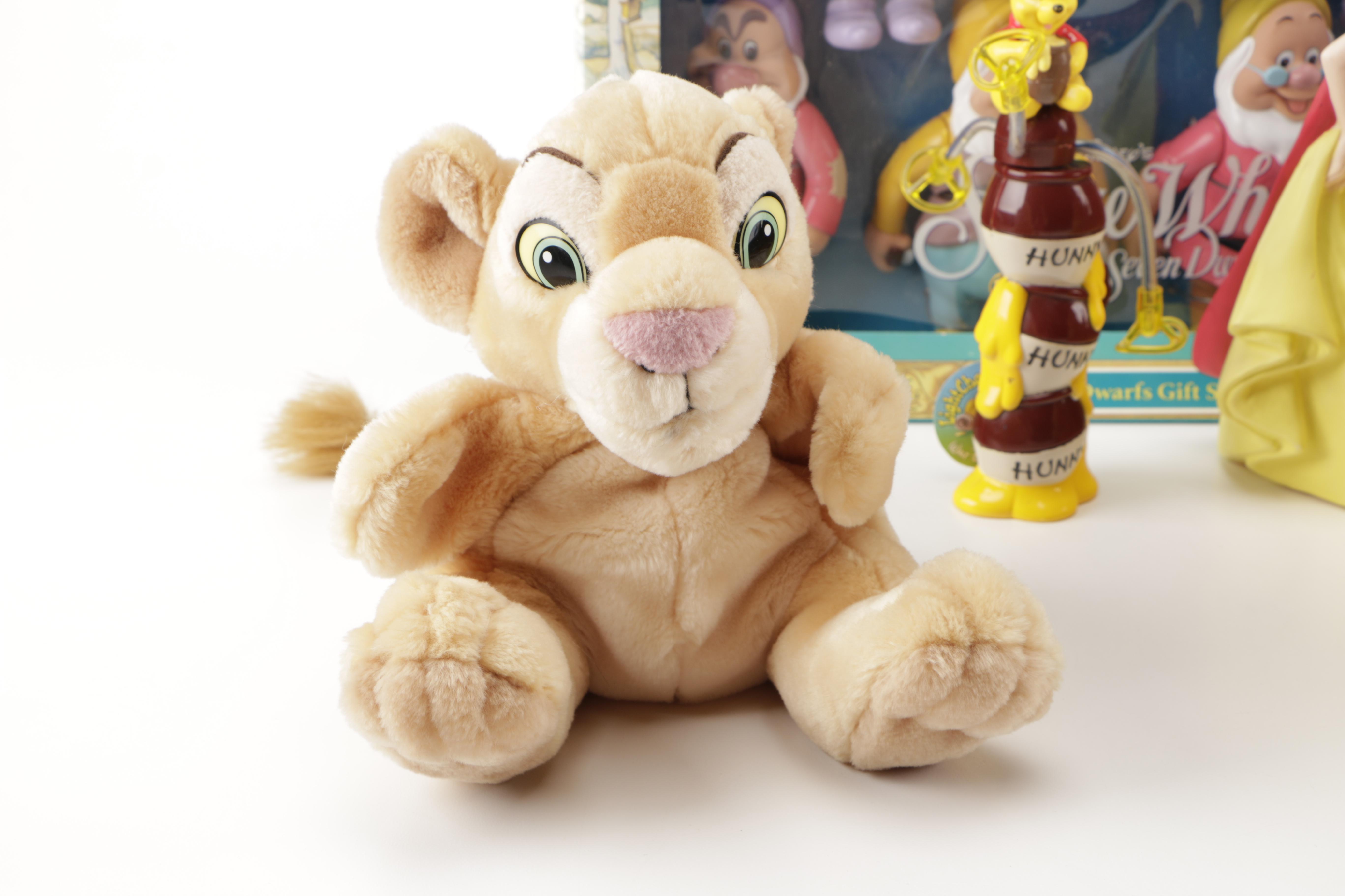 Assortment of Disney Co. Character Toys