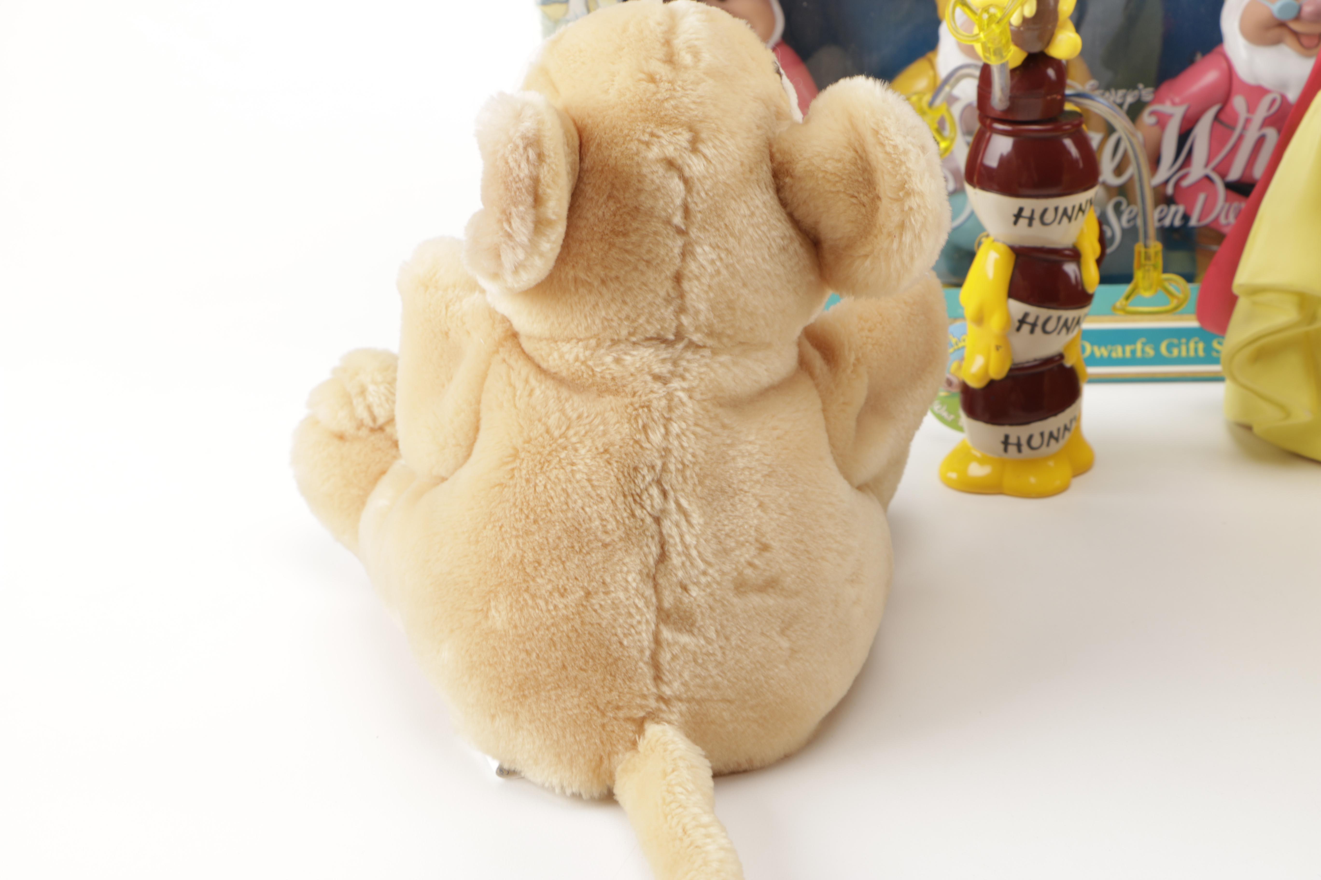 Assortment of Disney Co. Character Toys