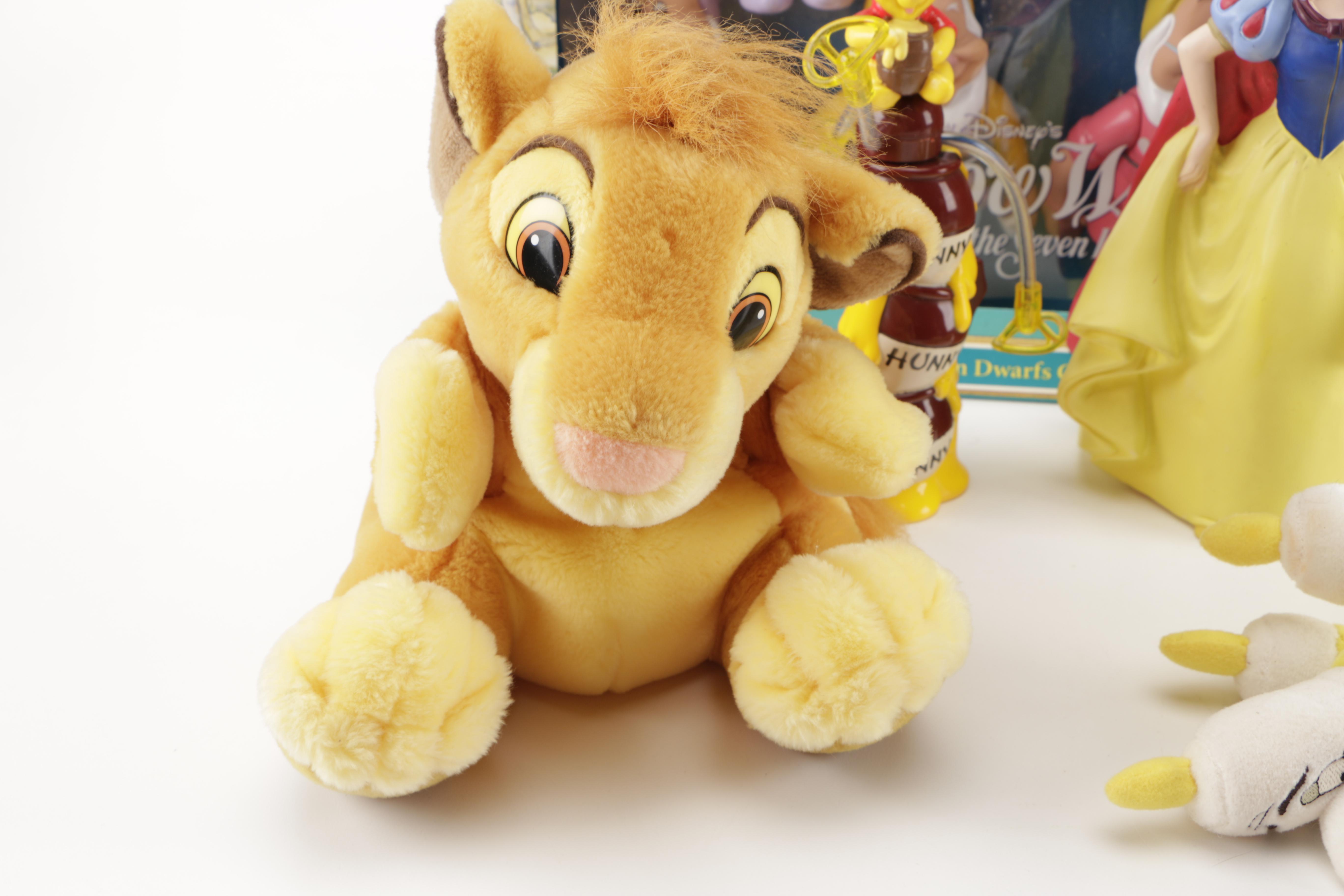 Assortment of Disney Co. Character Toys