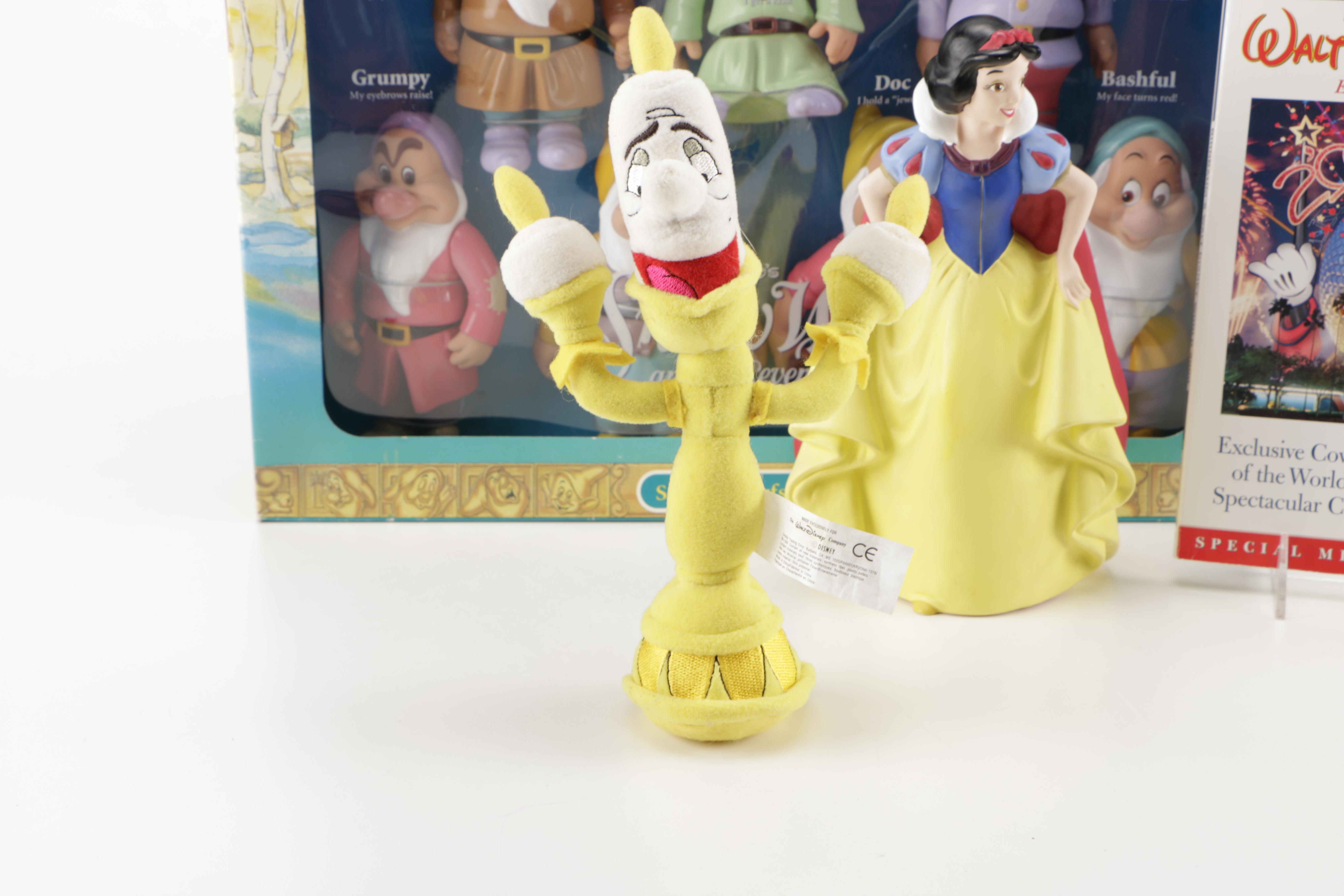 Assortment of Disney Co. Character Toys