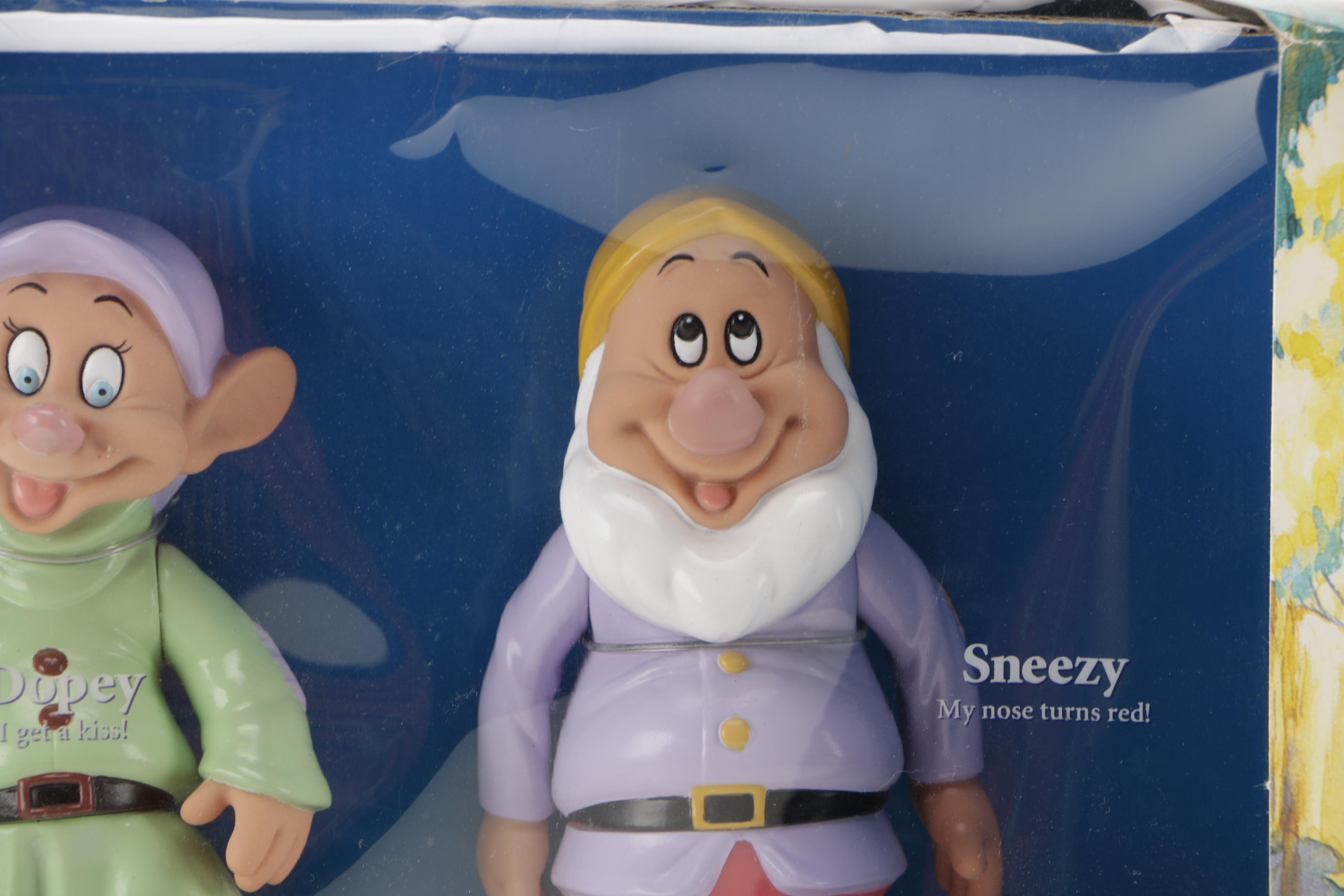 Assortment of Disney Co. Character Toys