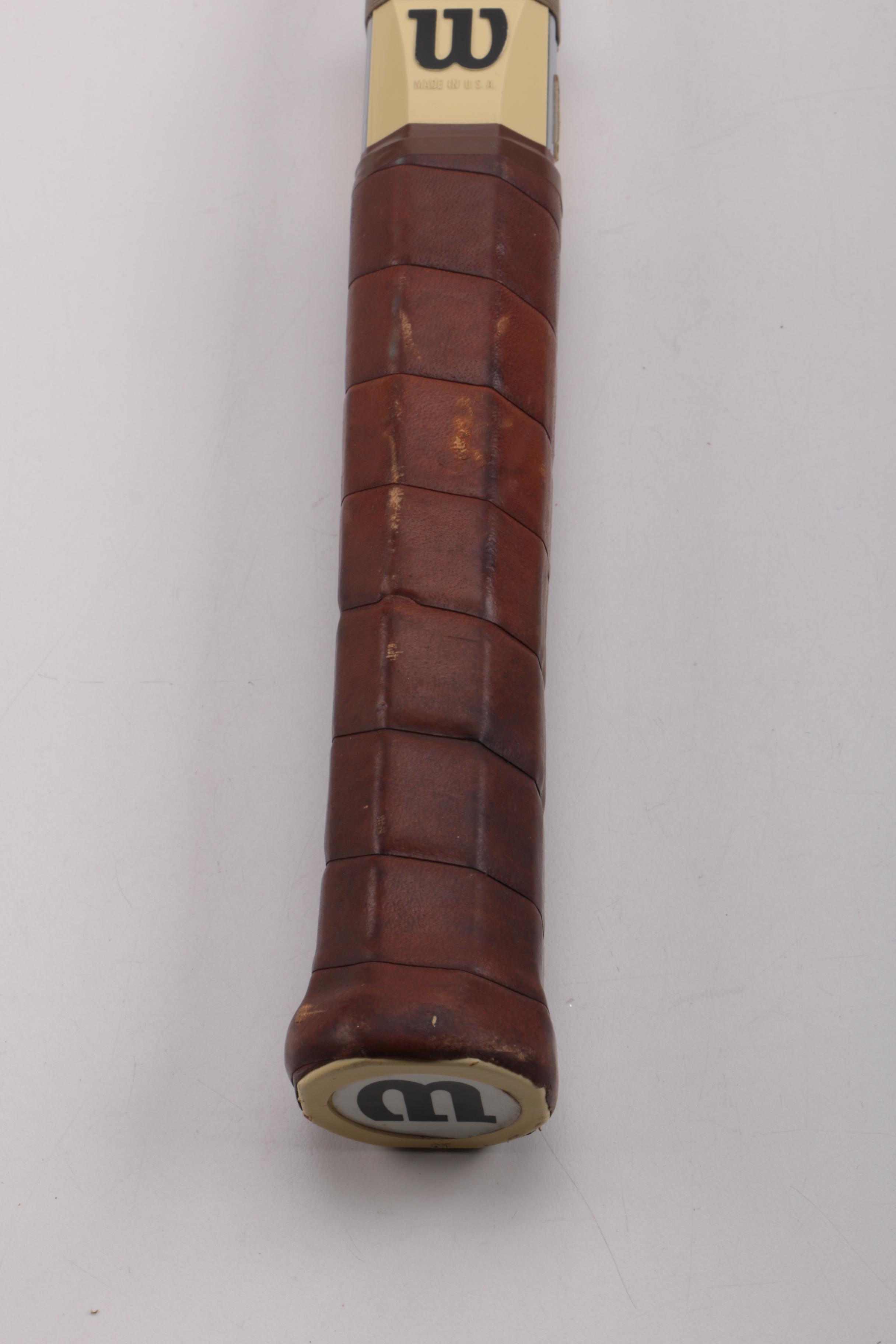 Vintage Tennis Rackets Including Wilson T2000