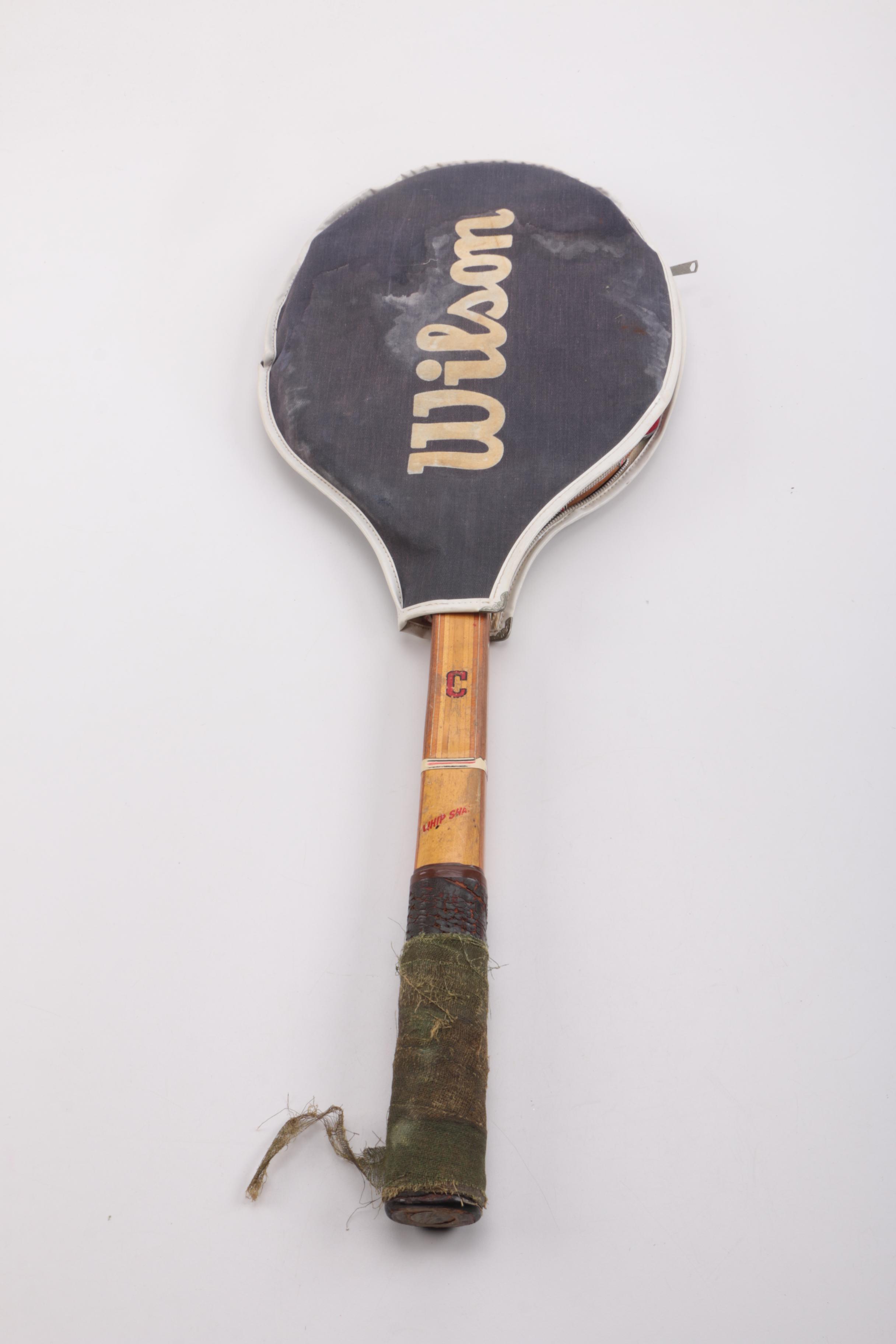 Vintage Tennis Rackets Including Wilson T2000