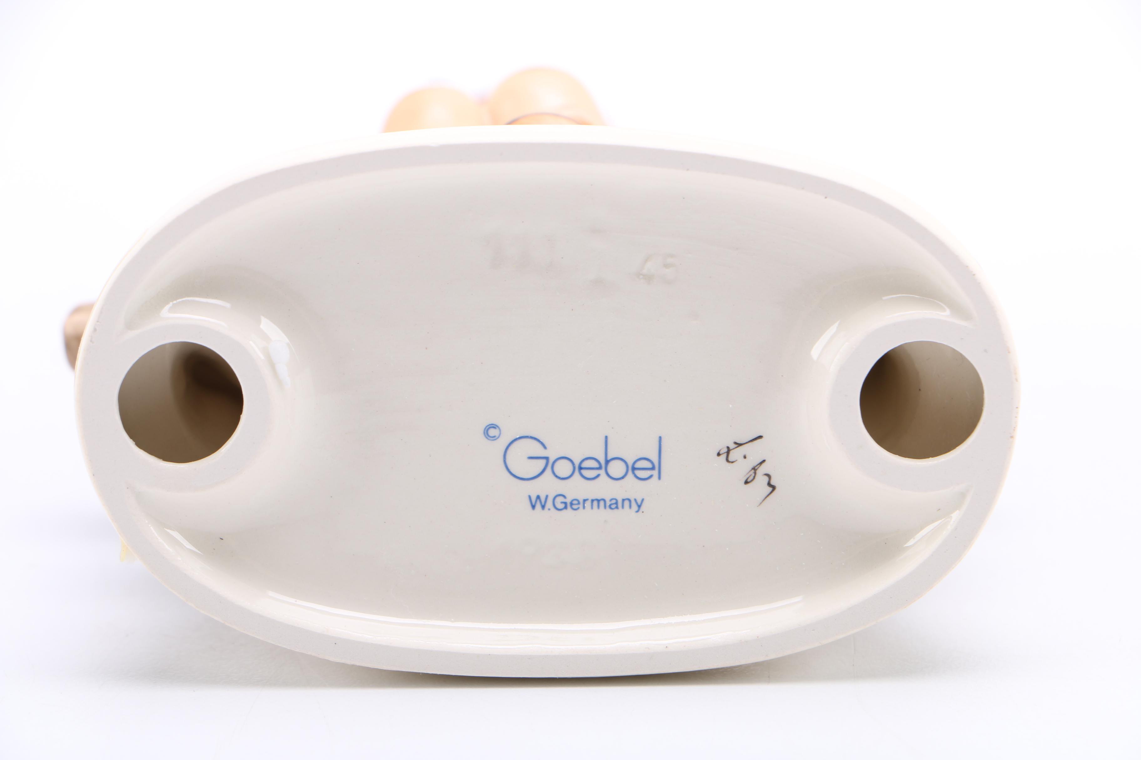 Goebel Hummel Porcelain Figurine of Boy and Bird "Wayside Harmony"