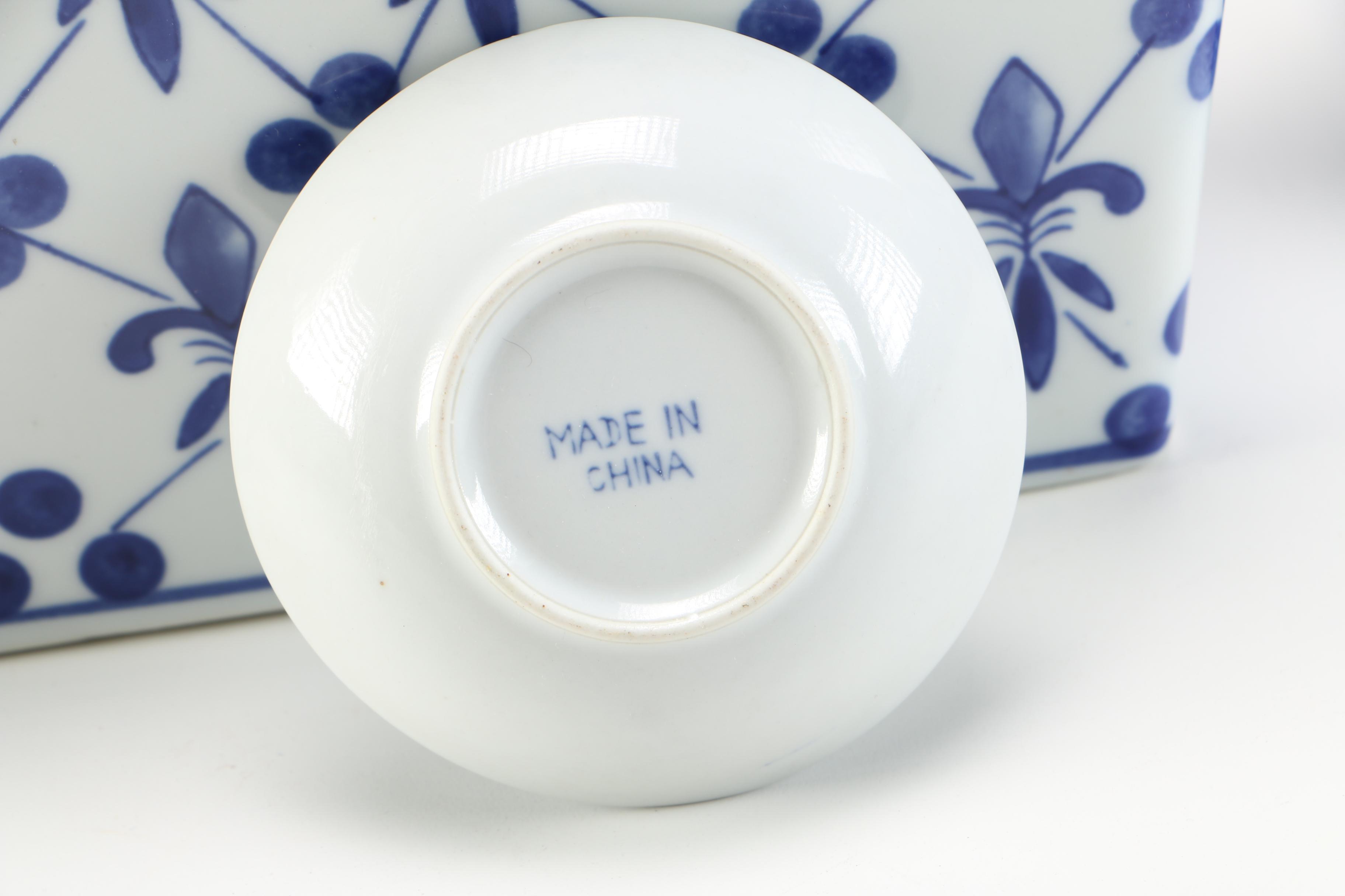 Assortment of Ceramic Tableware