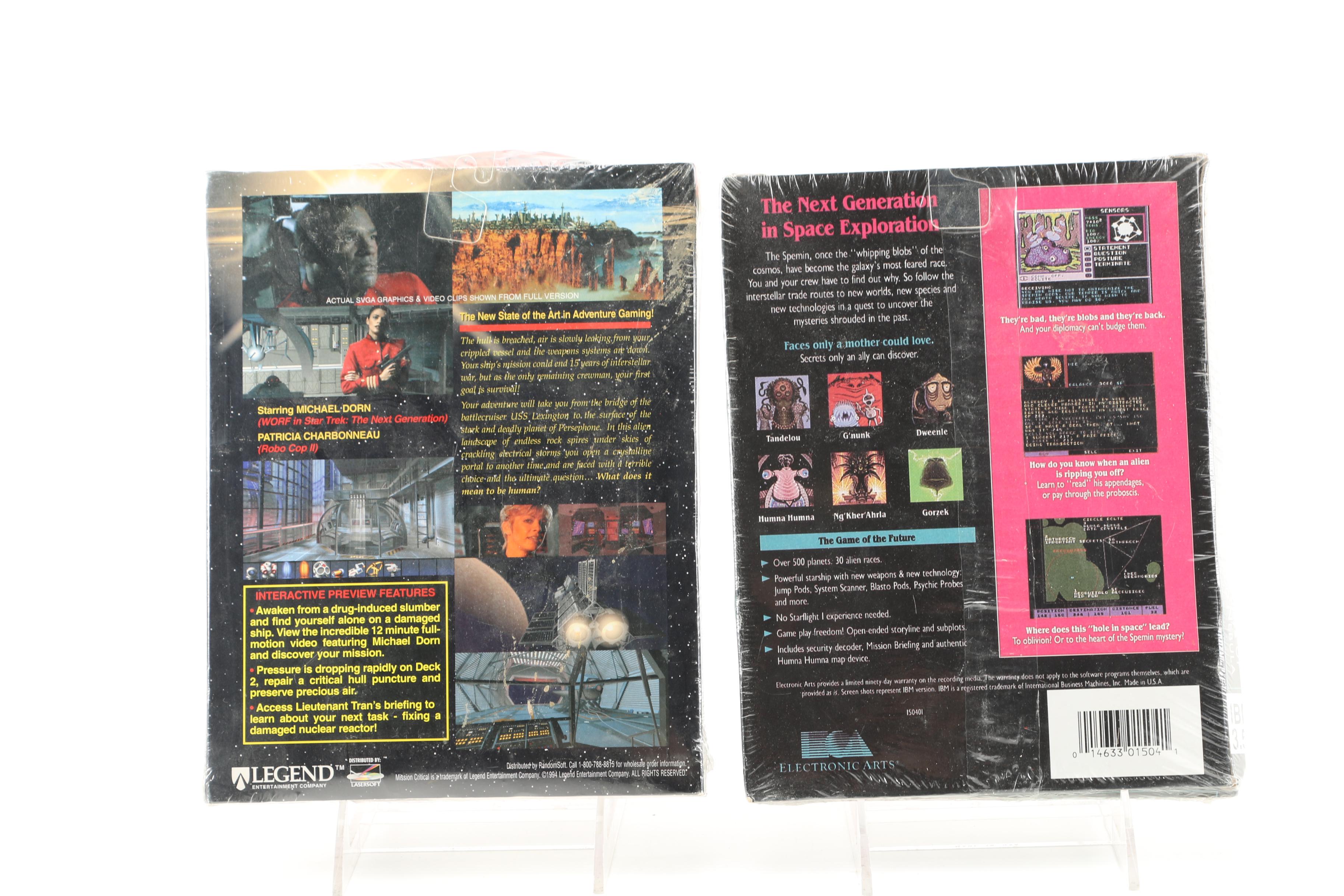 PC Games Including "Master of Orion 3"