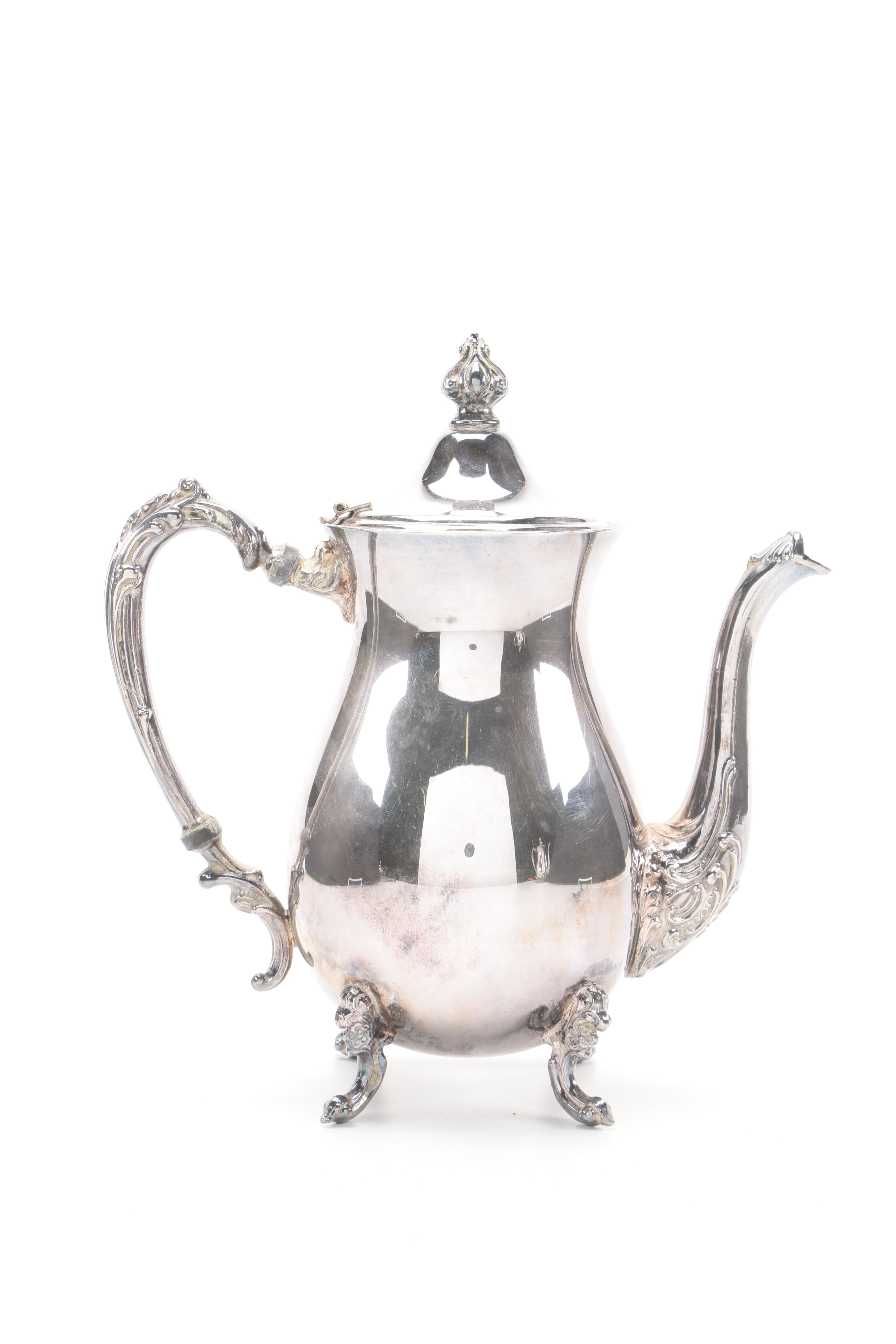 Sheridan Vintage Silver-Plated Coffee and Tea Set