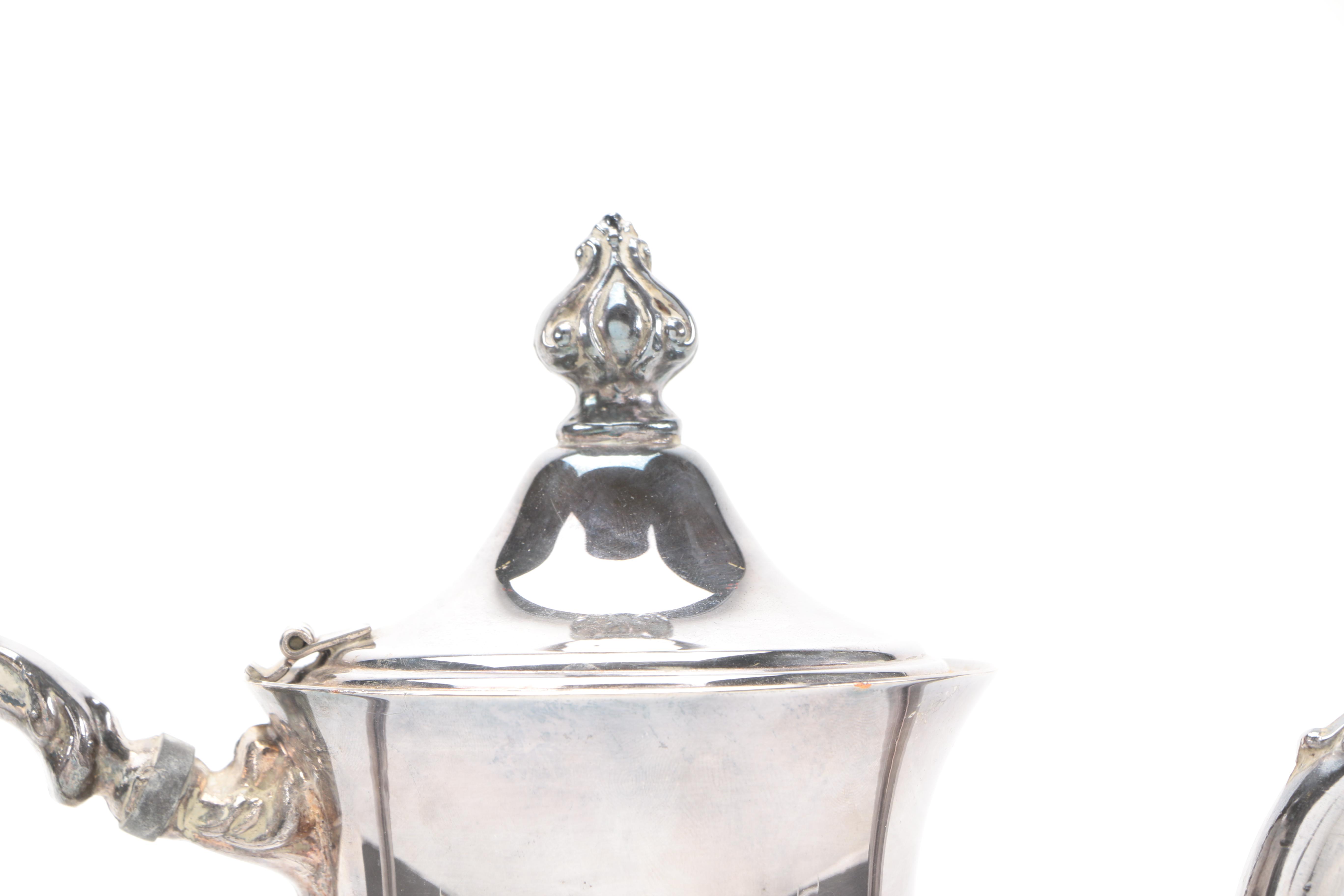 Sheridan Vintage Silver-Plated Coffee and Tea Set