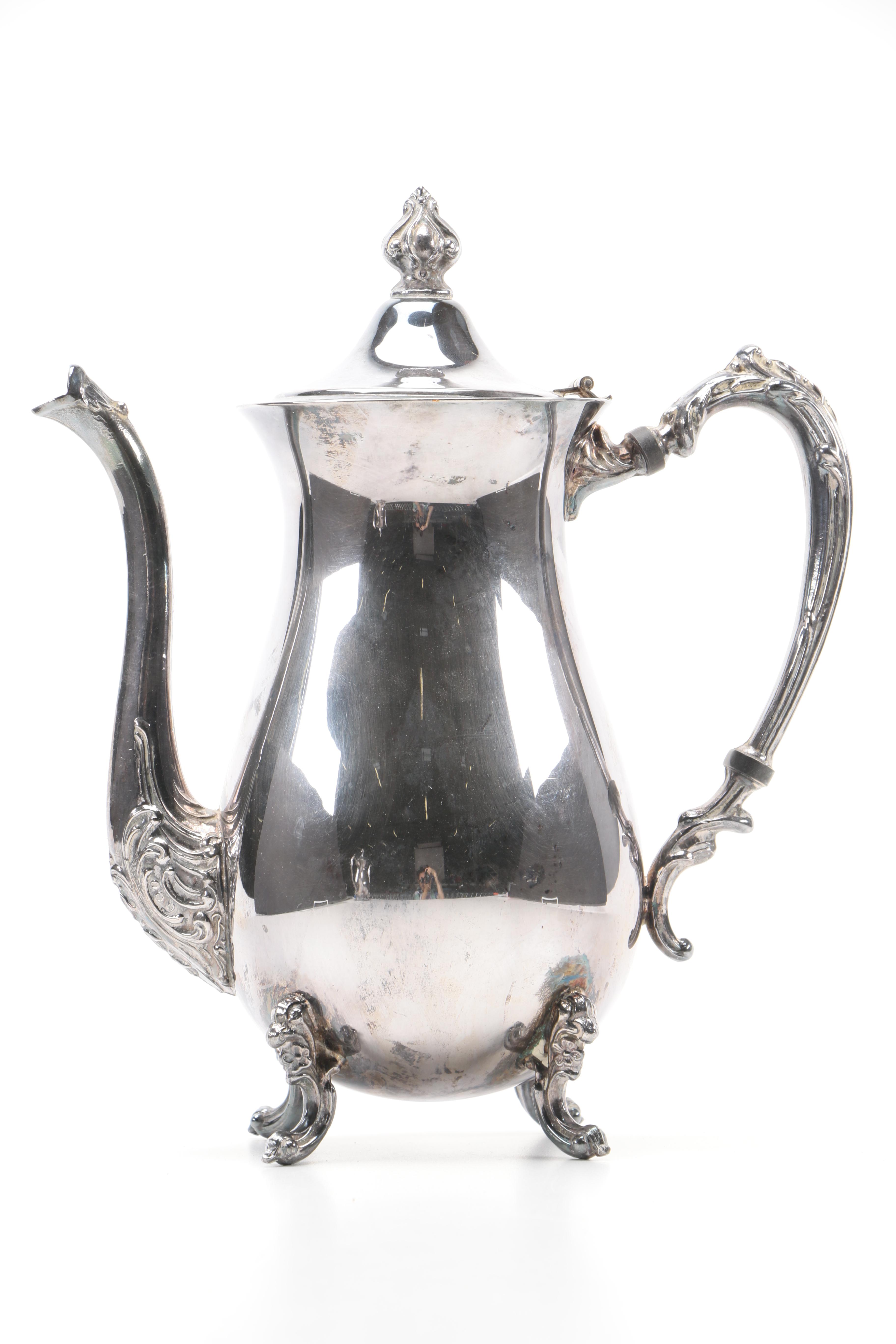 Sheridan Vintage Silver-Plated Coffee and Tea Set