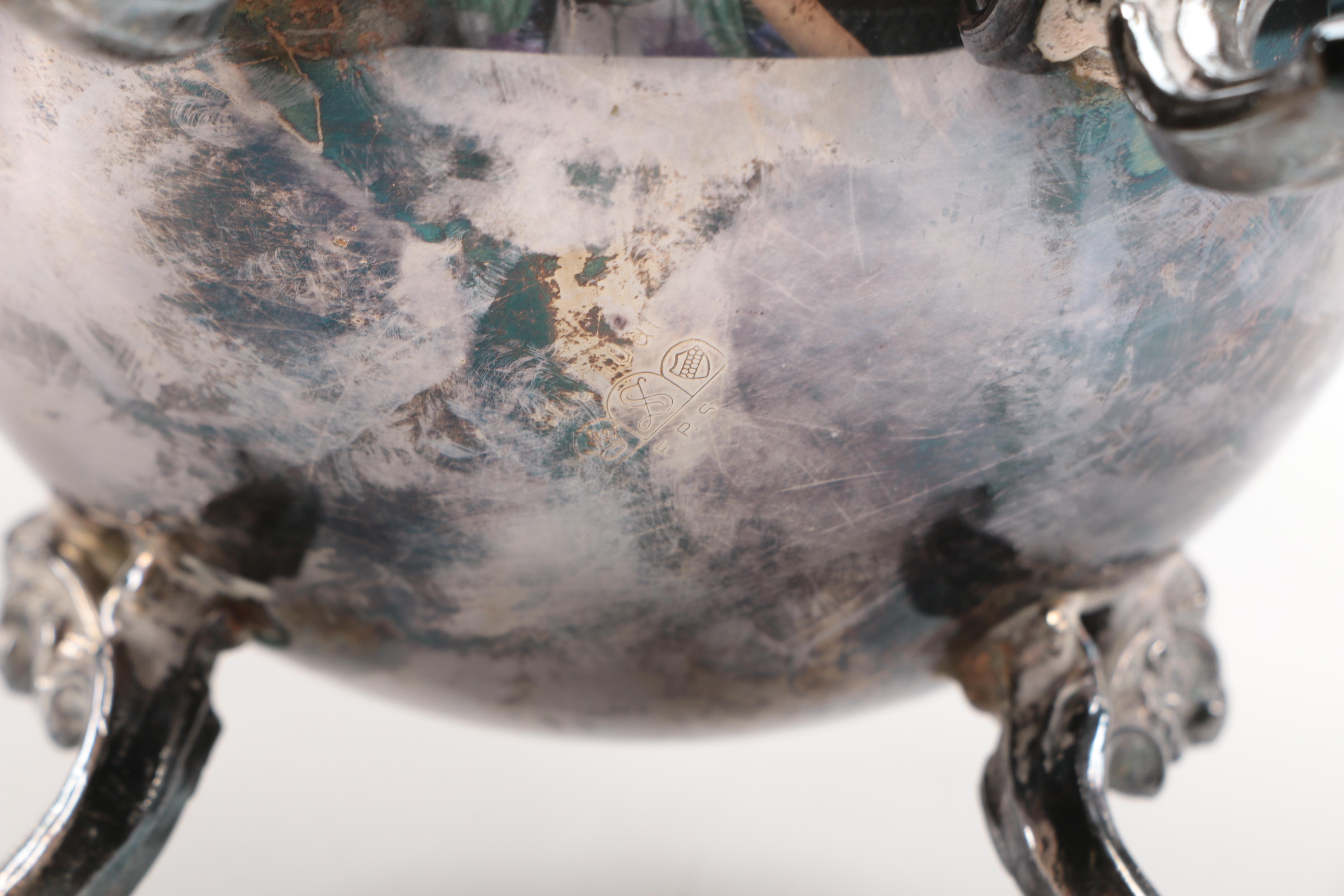 Sheridan Vintage Silver-Plated Coffee and Tea Set